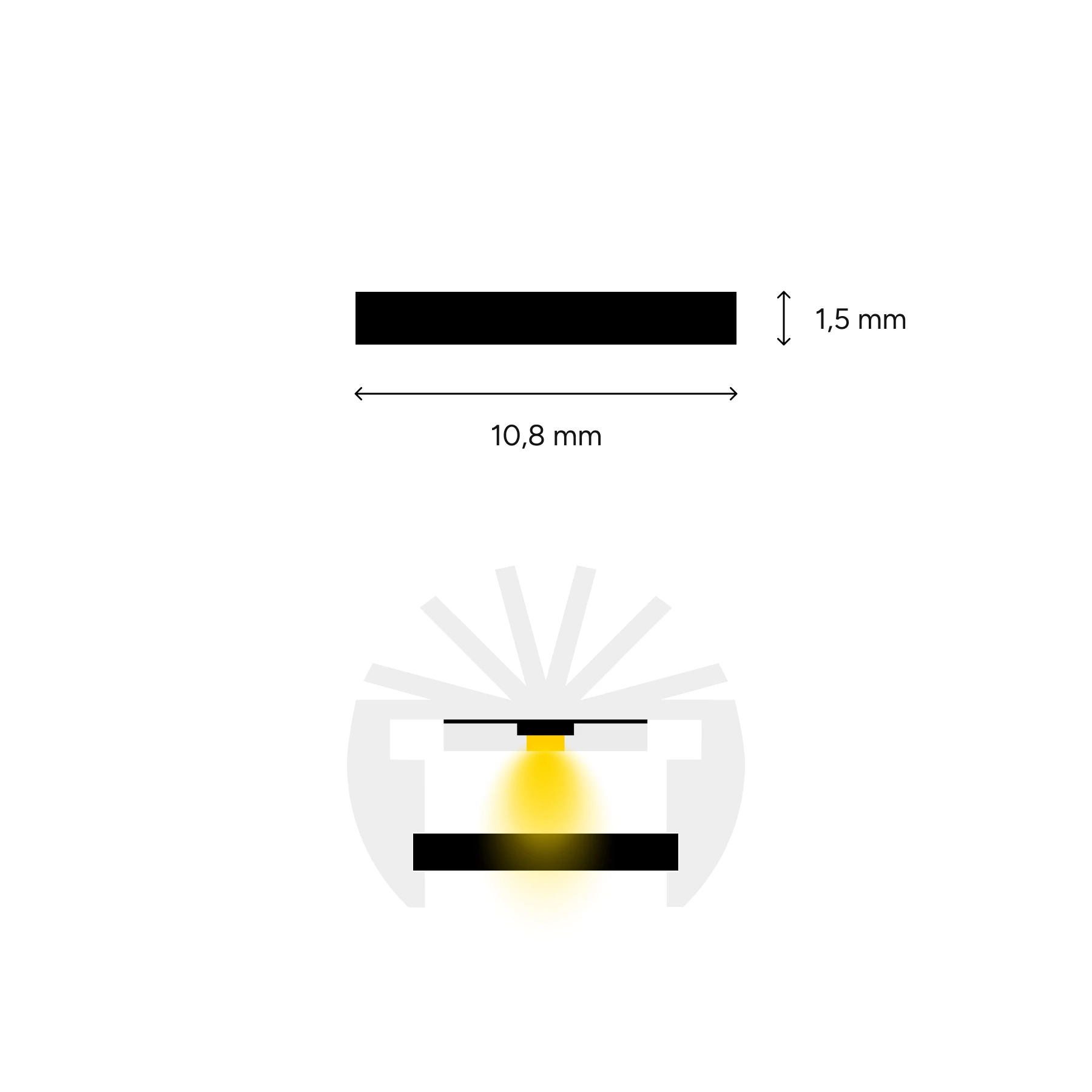 diffuse Abdeckung für LED Rundprofil - select, PZ0-2
