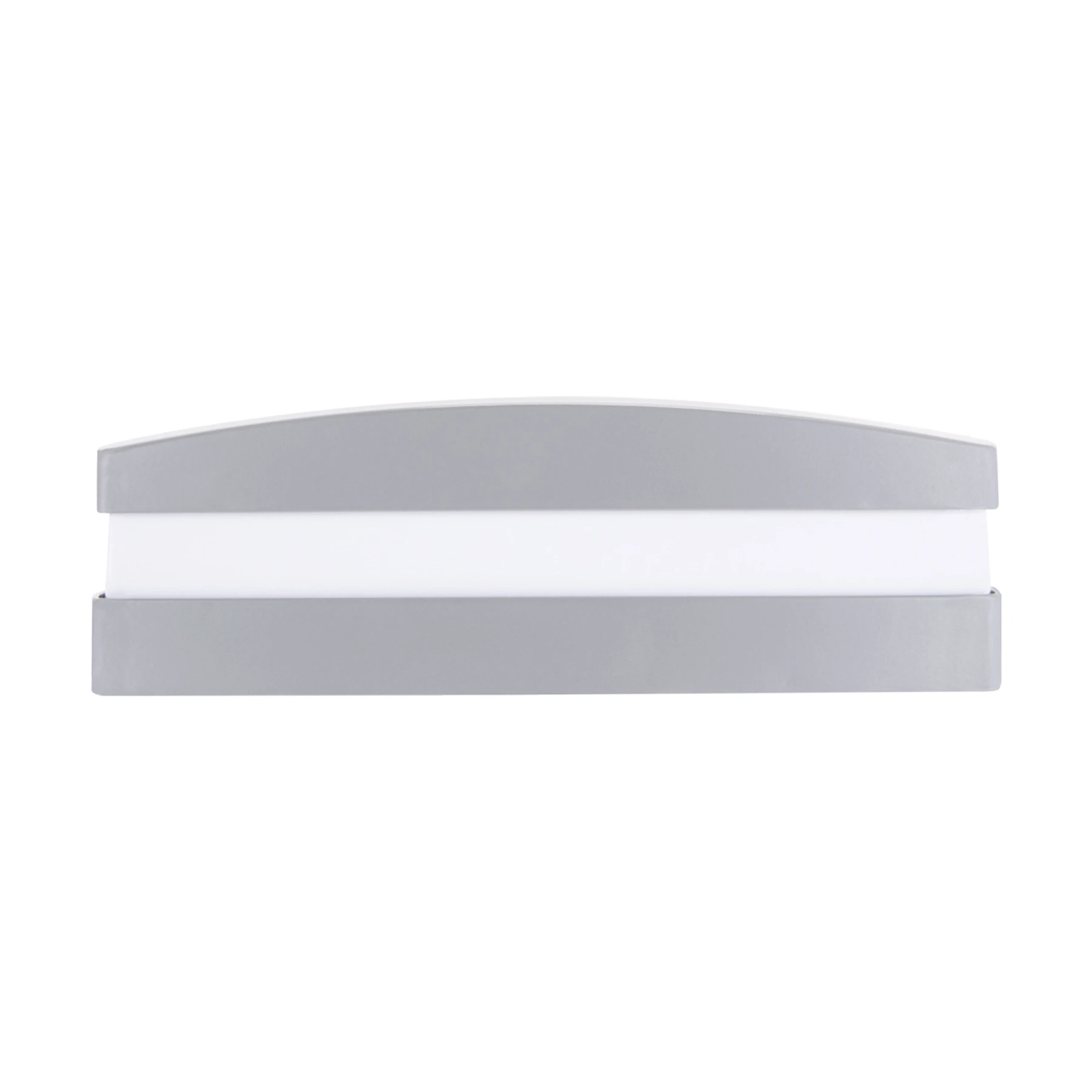 Wandleuchte outdoor in grau - 8 W - Lichtfarbe: neutralweiß