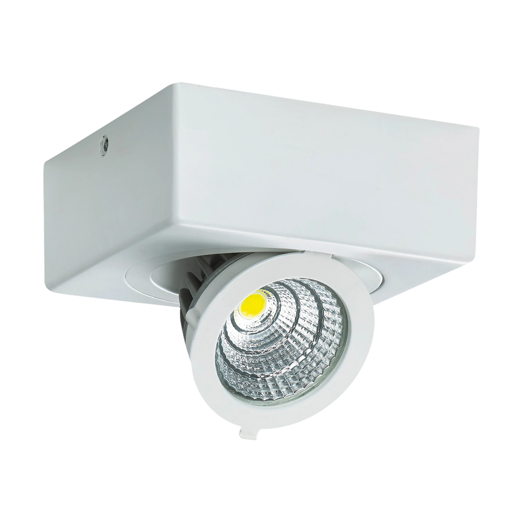 Aufbau Deckenspot in weiß - 12cm - 9 W - Lichtfarbe: neutralweiß