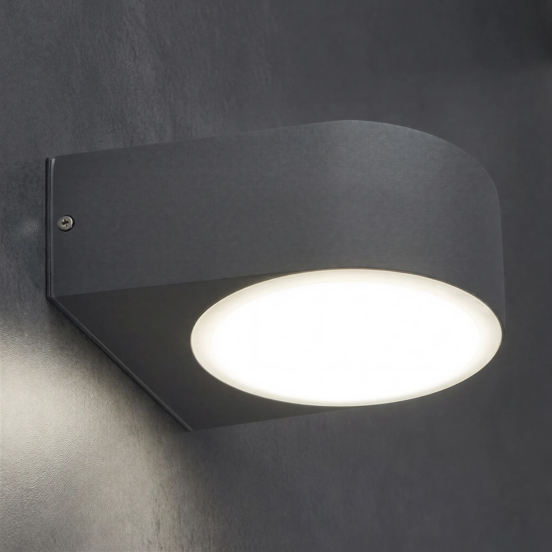 LIMO - Wandleuchte outdoor in grau - 60W - E27