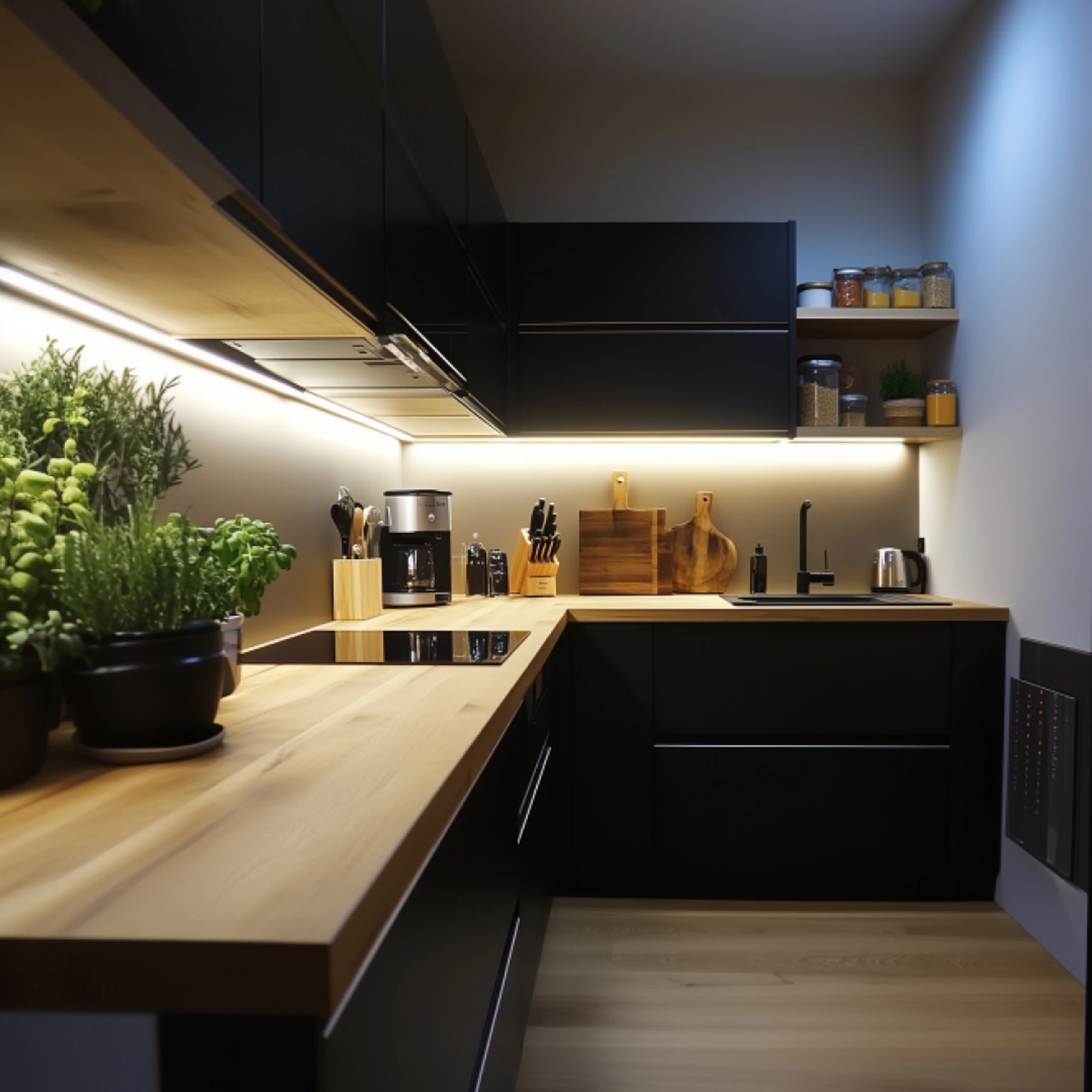 transparente Abdeckung für LED Aufputzprofil - slim, CC-32, CC-32-BLK, CC-32-WHT - 100cm Länge
