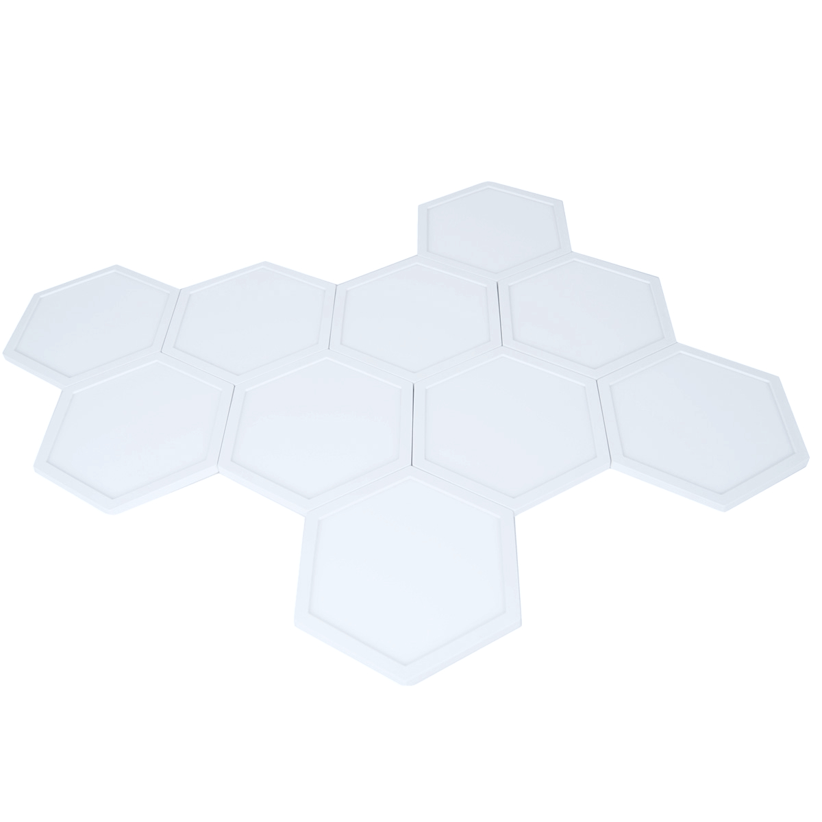 LED Panel Set - 10er Set - Tuya App - Sprachsteuerung über Alexa und Google Home