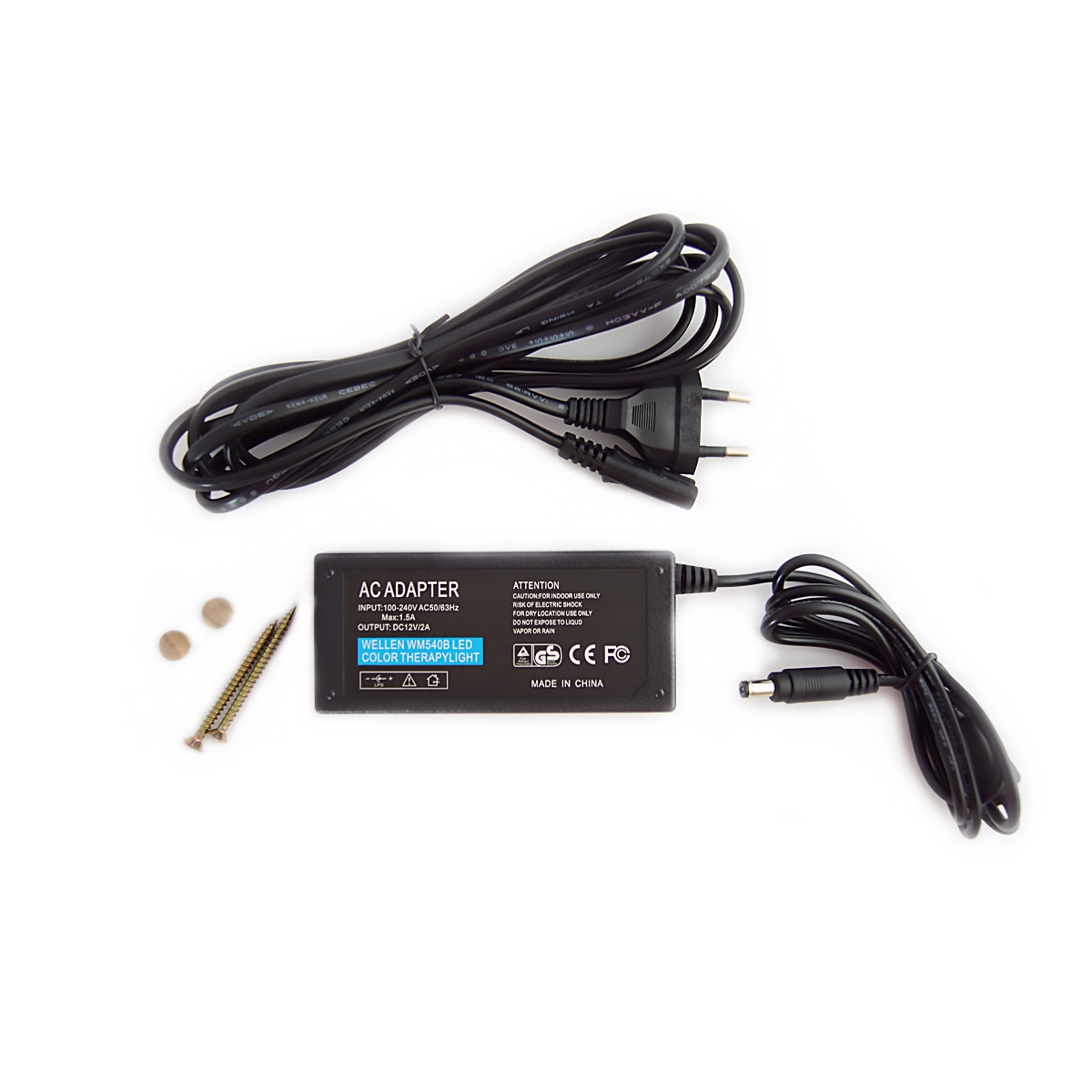 Sauna Lampe, 12V, 22W, 4 Lichtprogramme, 12 Farben, rechteckig 24 x 16,5 x 3,5 cm