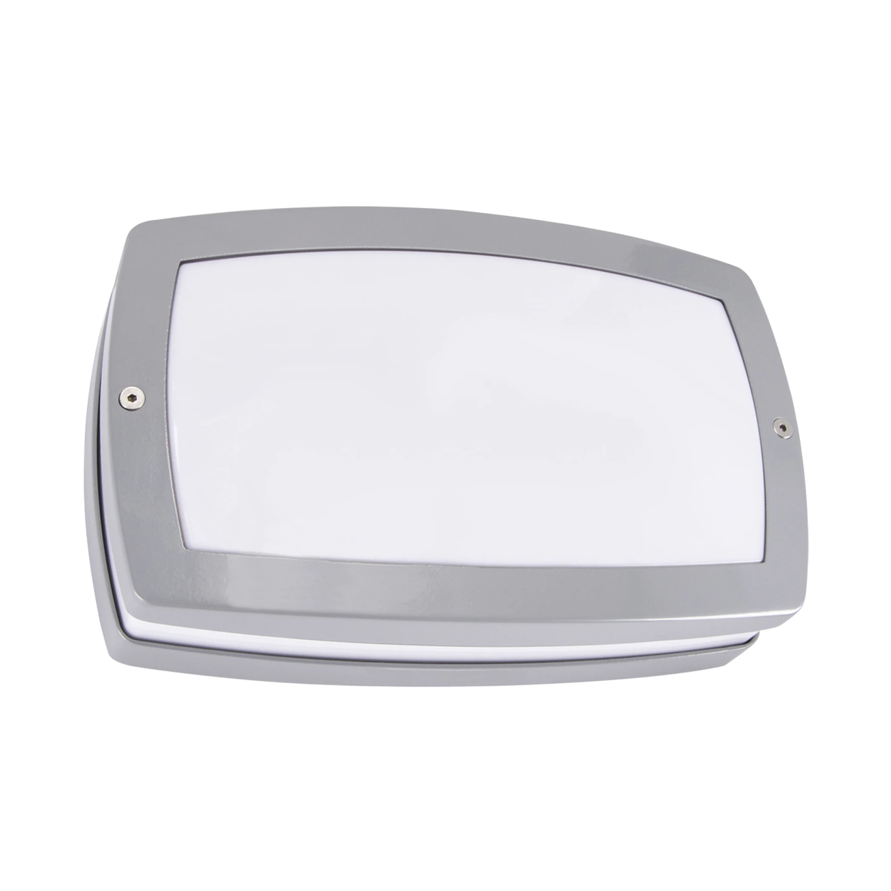 Wandleuchte outdoor in grau - 8 W - Lichtfarbe: neutralweiß