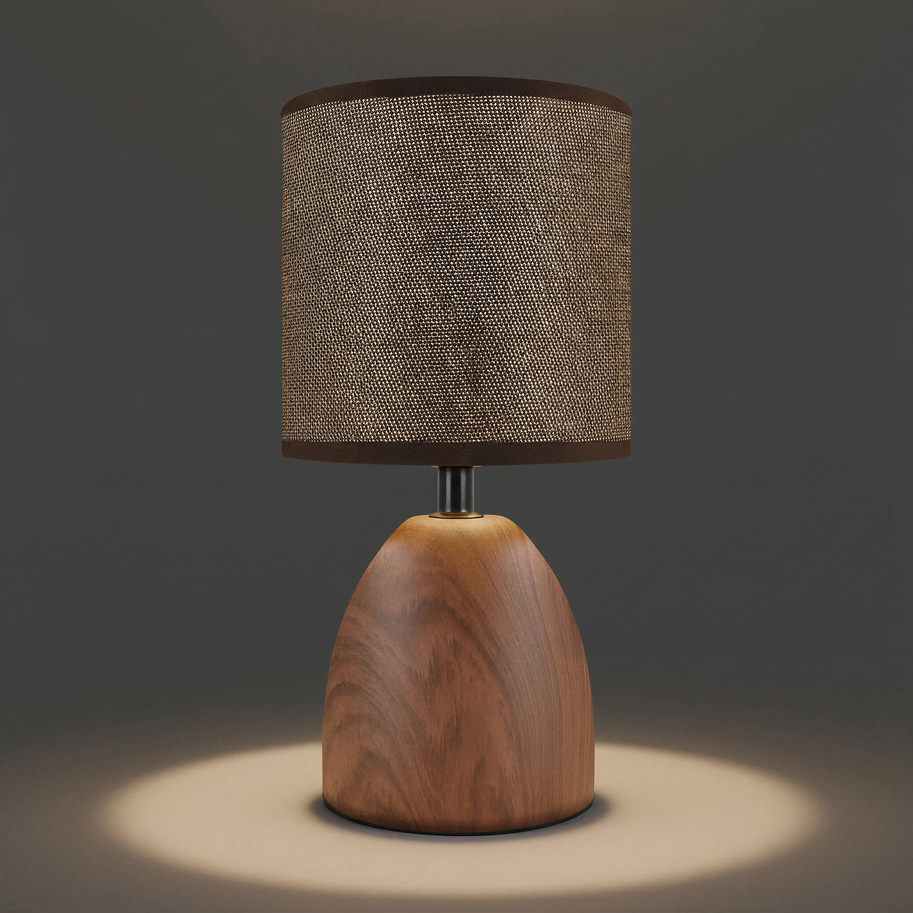 JOTA - Tischleuchte indoor in wenge - Lichtfarbe: individuell wählbar