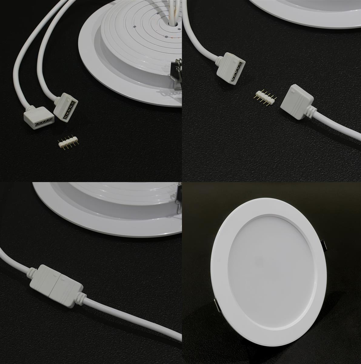 24V  LED Einbauleuchte – RGBWW – 17,5cm – rund