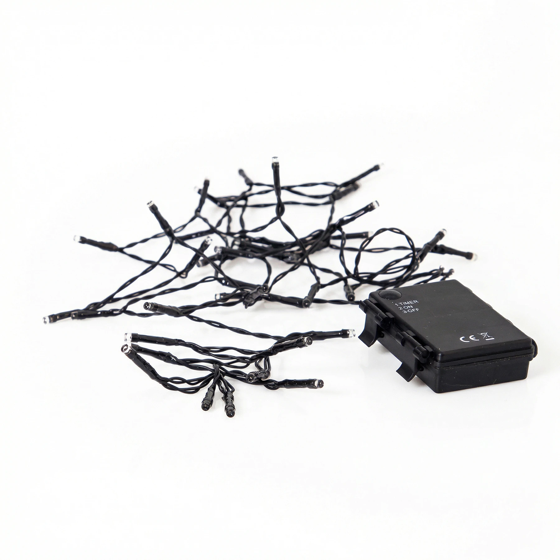 Battery - Lichterkette für außen - 2,8 m - 40 LEDs - Timer - Batteriebetrieb - Mehrfarbig