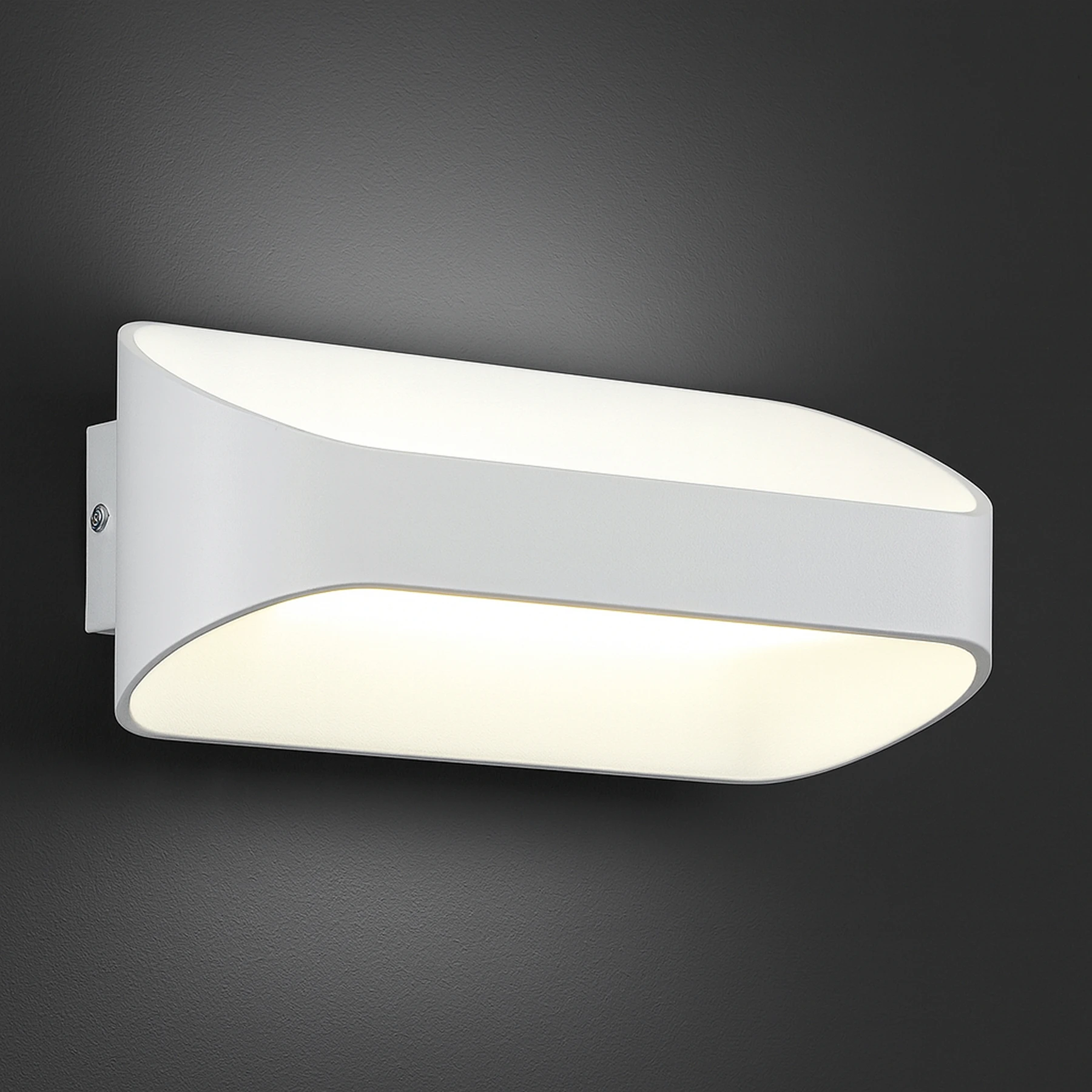 Wandleuchte indoor in weiß - 25cm - 10 W - Lichtfarbe: neutralweiß