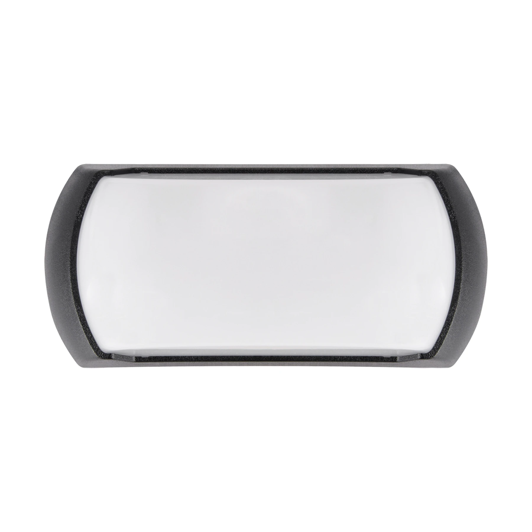 Wandleuchte outdoor in schwarz - 23cm - 12 W - Lichtfarbe: neutralweiß