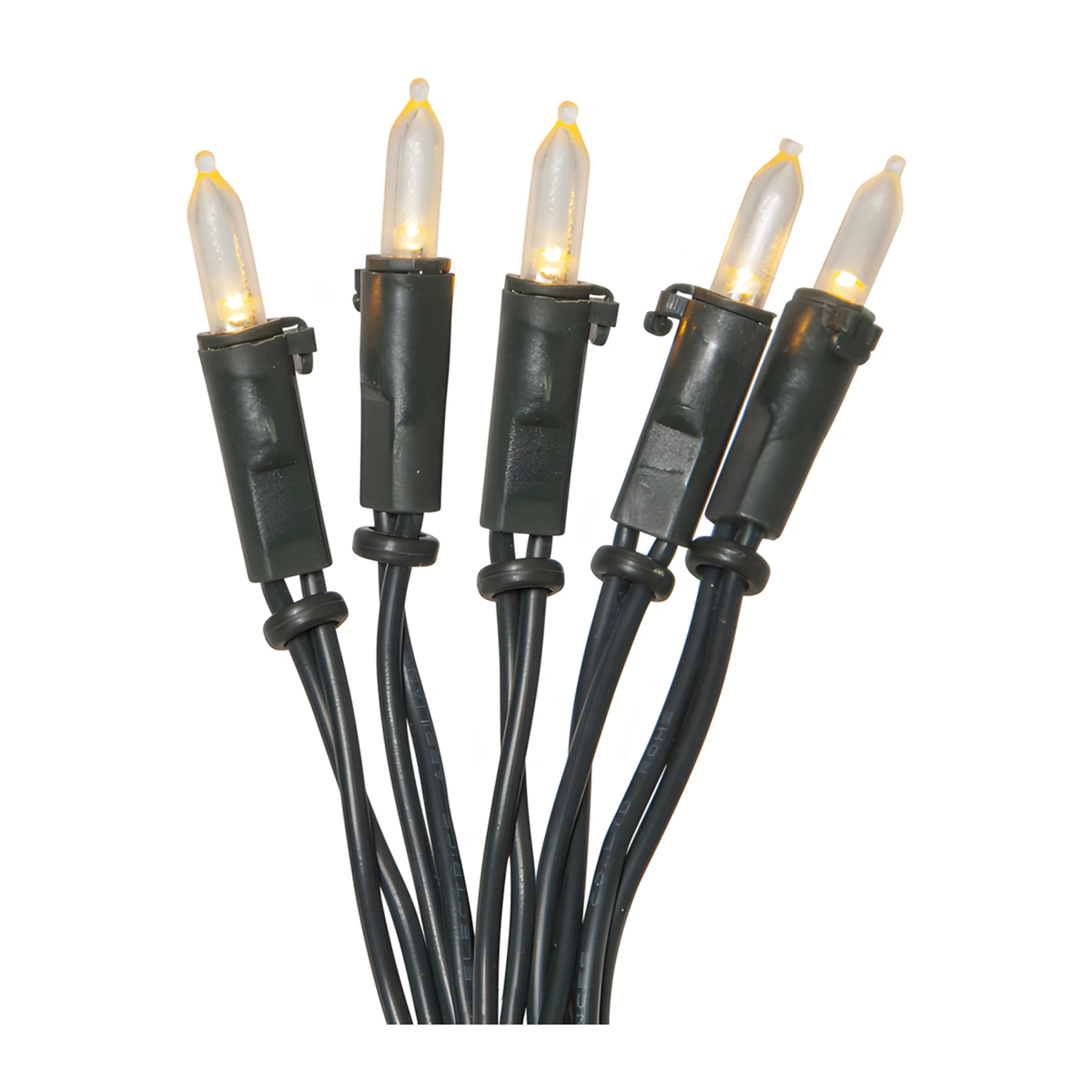 Baumlichterkette für innen - 2,85 m - 20 LEDs - Netzbetrieb - Warmweiß