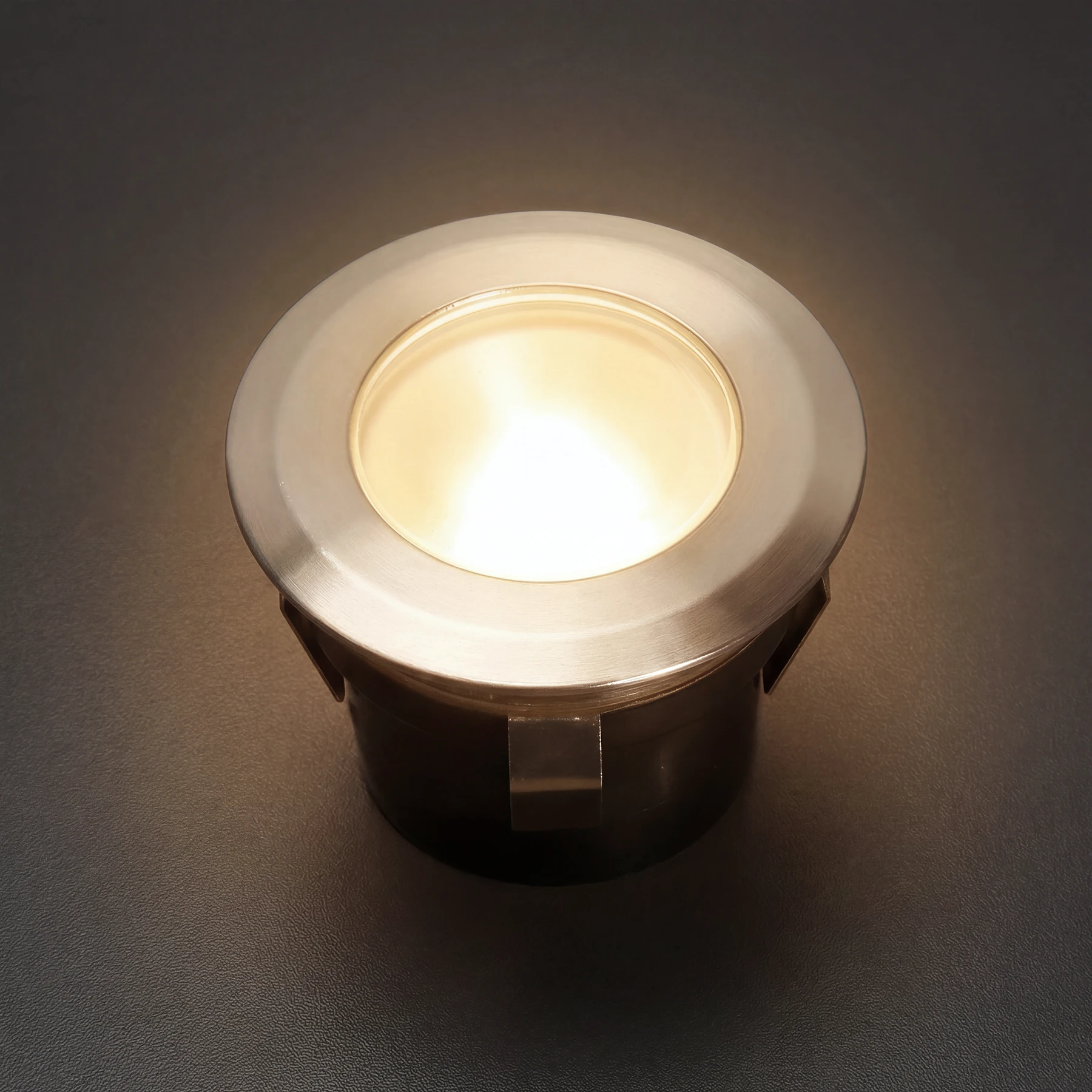 12V Einbaustrahler - 1W - Lichtfarbe: warmweiß - IP67