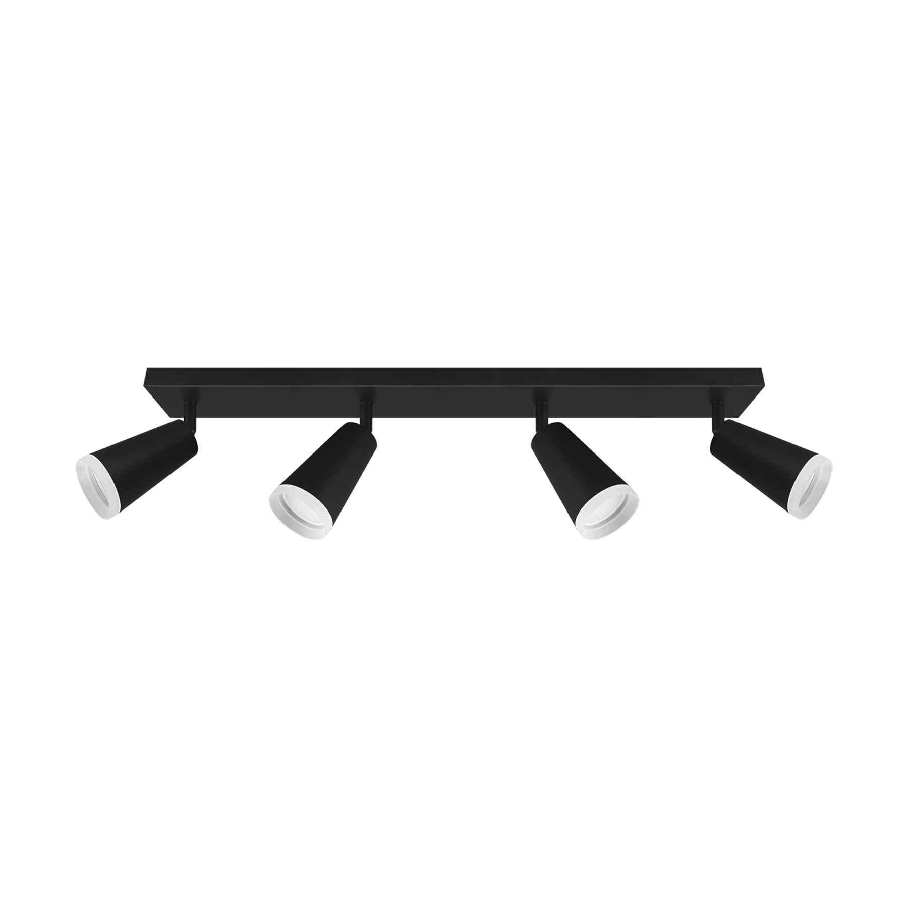 Decken Spotleuchte in schwarz - Lichtfarbe: individuell wählbar