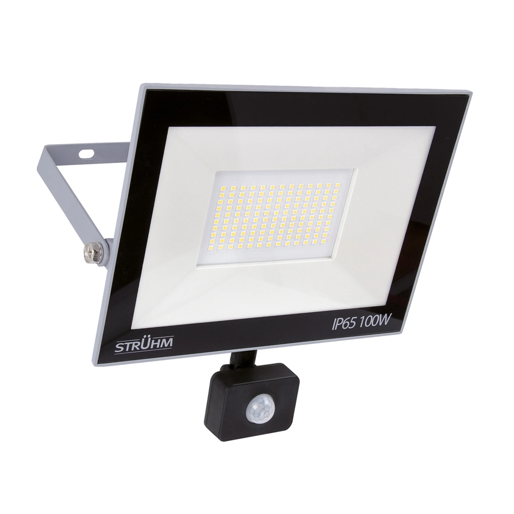 LED Strahler mit Bewegungsmelder - 26,9 x 25,5 x 6,4 cm - 100 W - Lichtfarbe: Kaltweiß