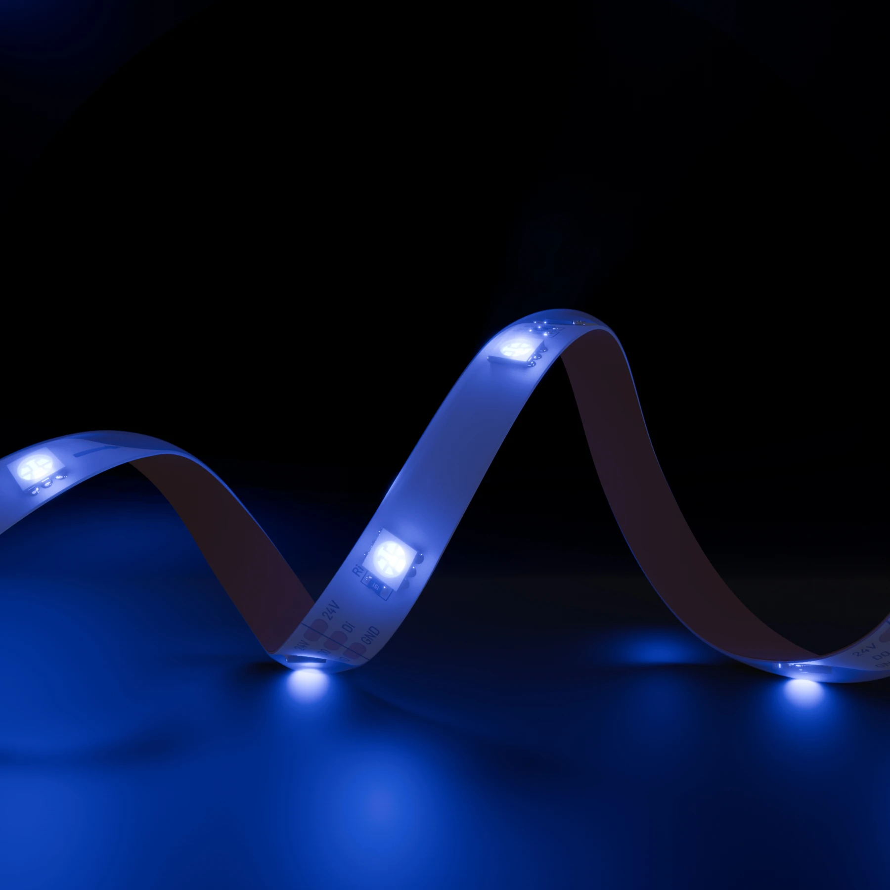 12V Smart LED Strip Set - 2x 5m, RGB, IP44 - Tuya App, Sprachsteuerung über Alexa und Google Home