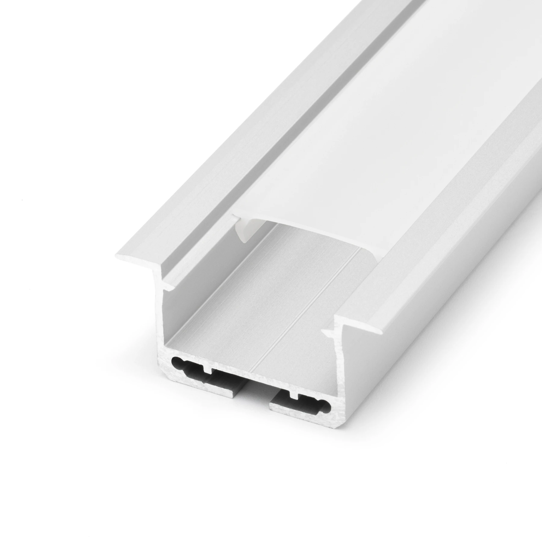 diffuse Abdeckung für LED Einbauprofil - ideal, CC-56 - 100cm Länge