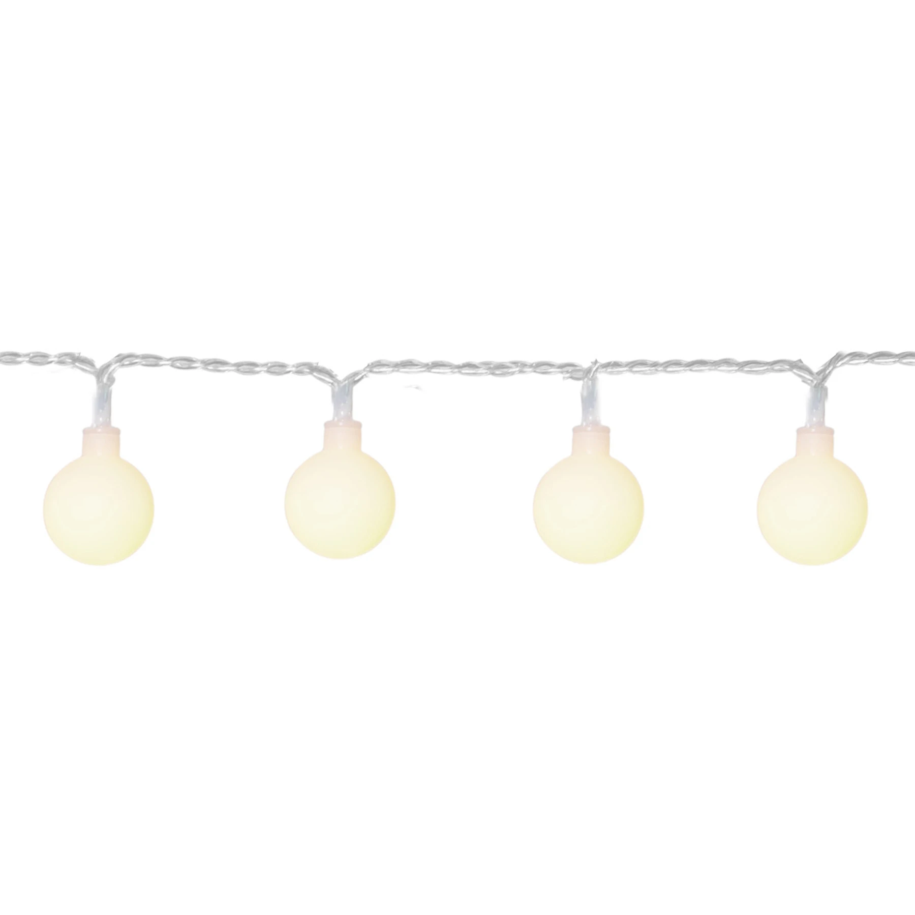 Berry - Deko Lichterkette für außen - 7,35 m - 50 LEDs - Netzbetrieb - Warmweiß