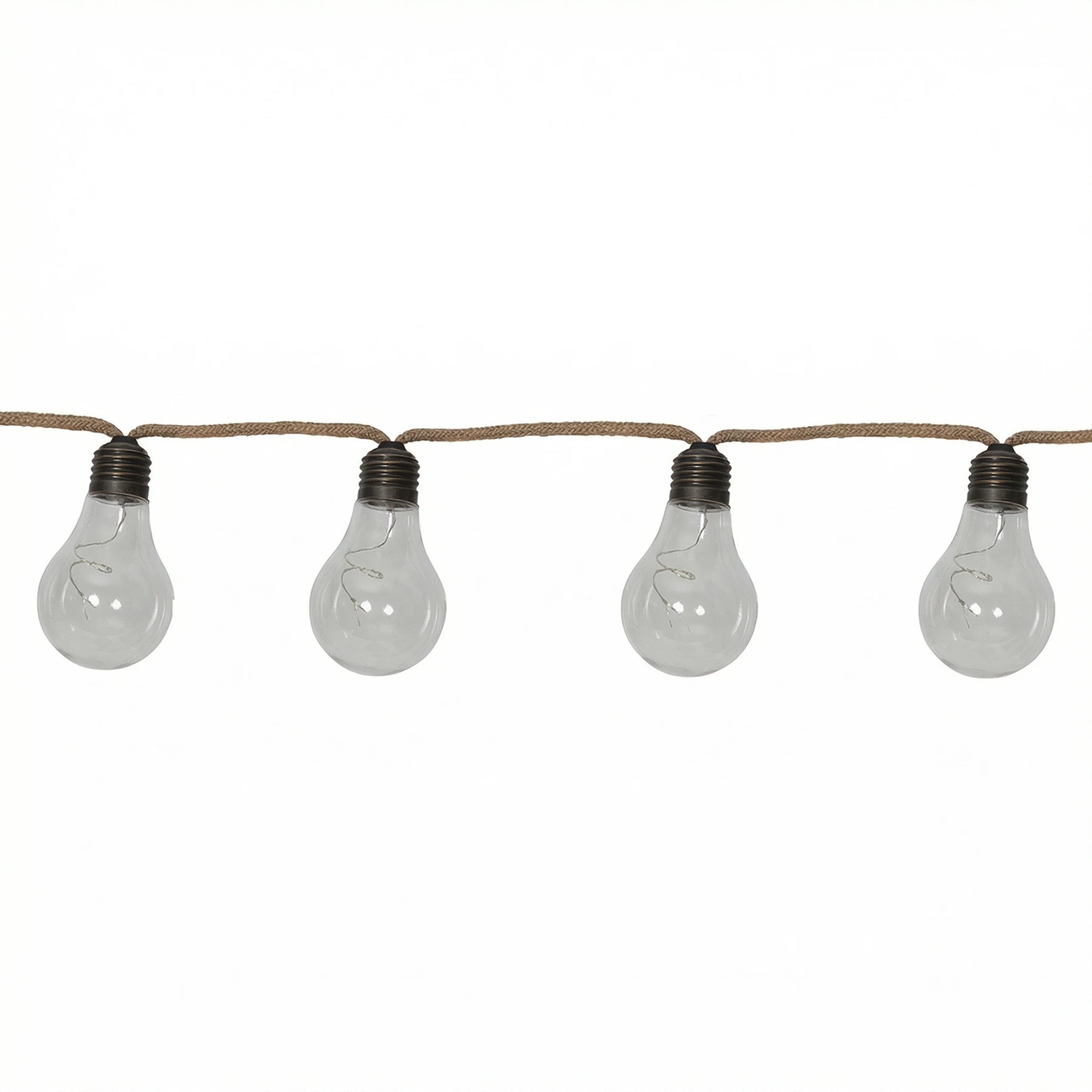 Jutta - Deko Lichterkette für innen - 2,25 m - 10 LEDs - Timer - Batteriebetrieb - Warmweiß