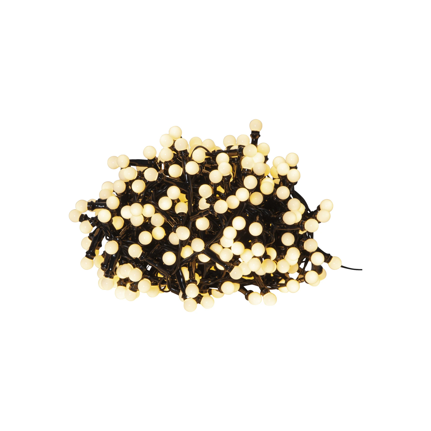 Berry Mini - Deko Lichterkette für außen - 6 m - 300 LEDs - Timer - Netzbetrieb - Warmweiß