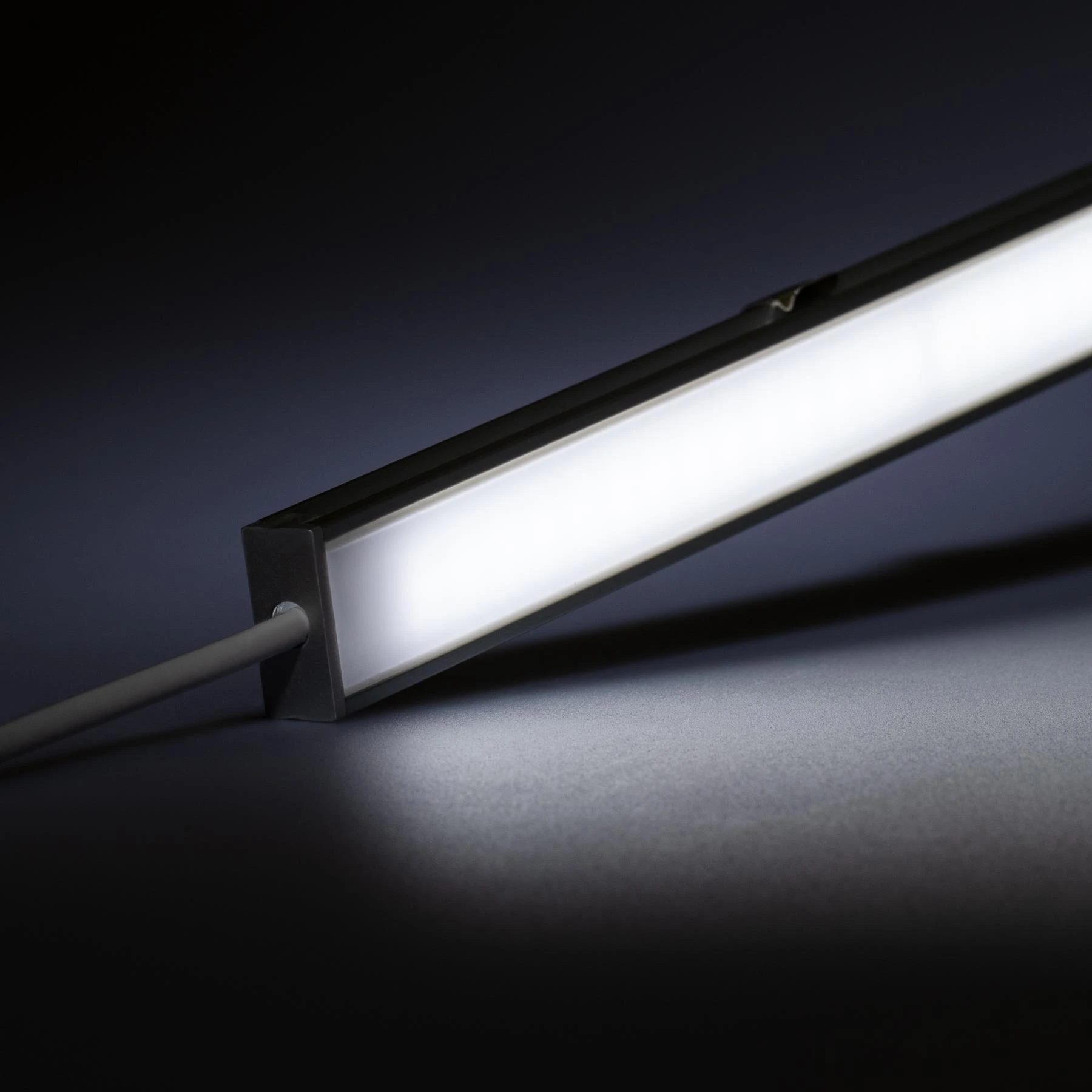 24V wasserdichte Aluminium LED Leiste – weiß – diffuse Abdeckung - IP65 - 23cm