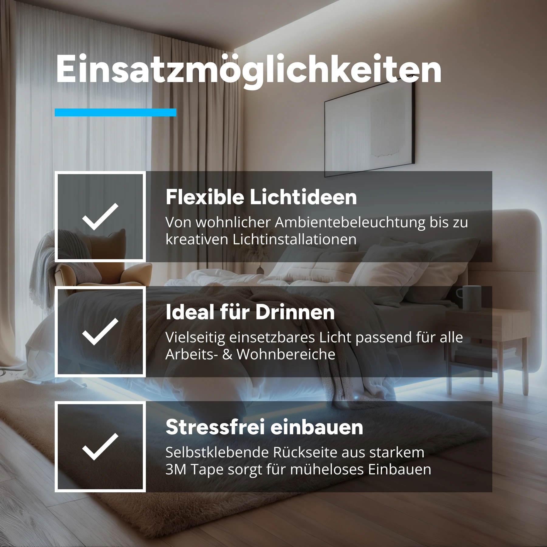 12V LED Streifen - weiß - 60 LEDs je Meter - alle 5cm teilbar - 5cm - 3 LED Chips - 1 Watt - 35 Lumen - ohne Steckerbuchsen 2polig - kein Anschlußkabel zum Netzteil