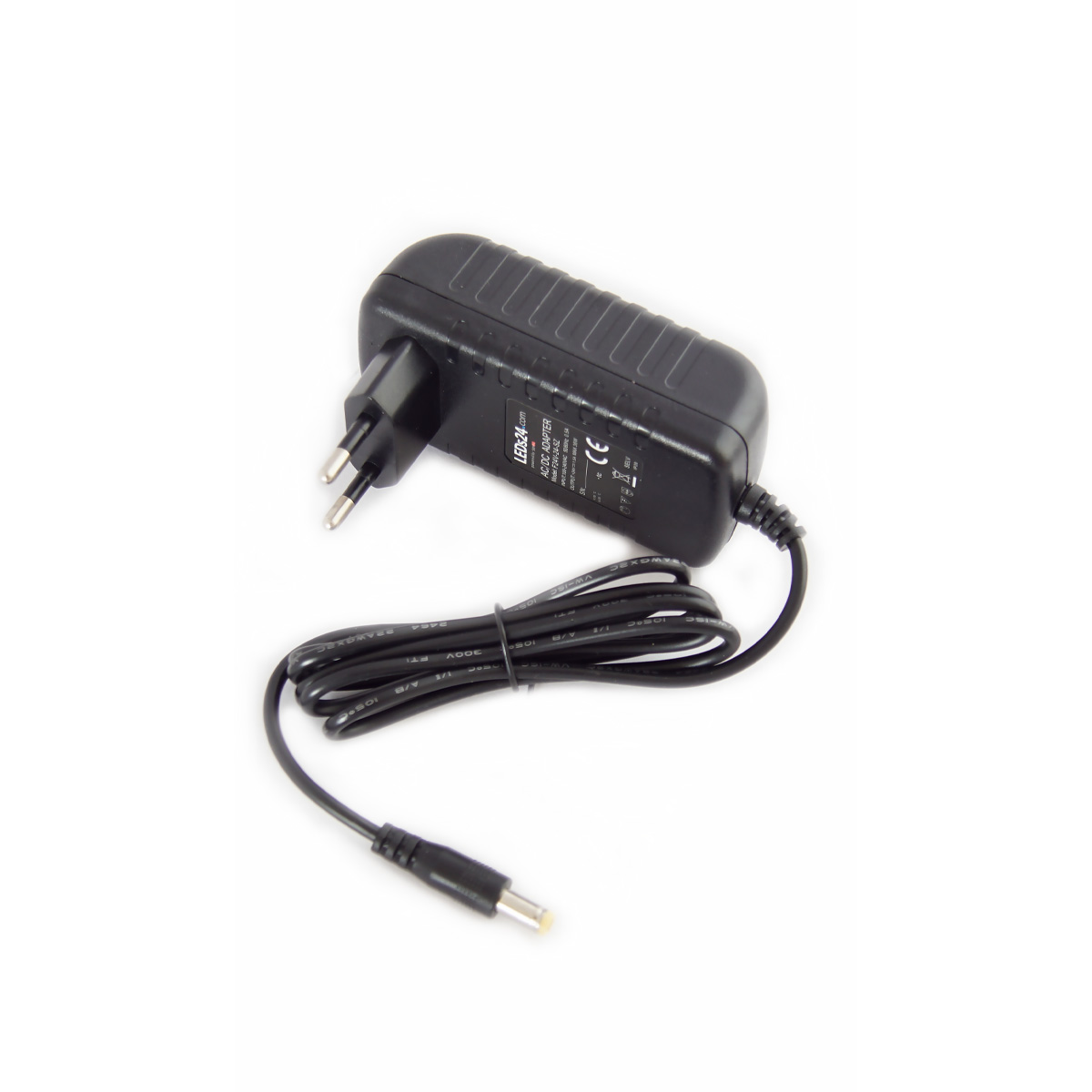 24V DC - Steckernetzteil stabilisiert - 1,5A - 36 Watt - Schwarz