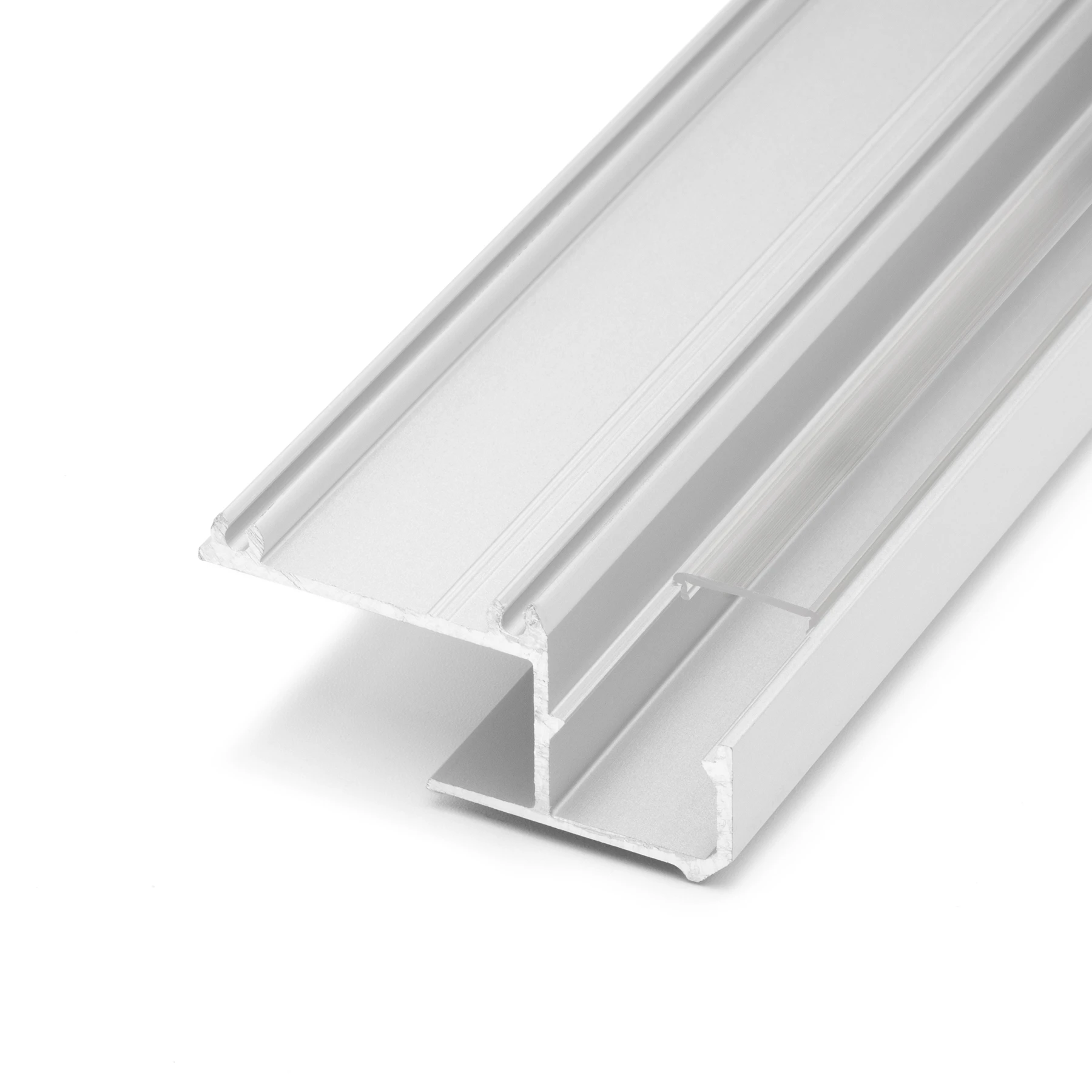 transparente Abdeckung für LED Trockenbauprofil - indirekt, CC-64 - 200cm Länge