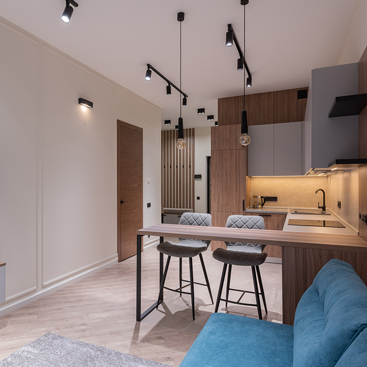 1-Phasen - Stromschiene - 230V - 1m - schwarz