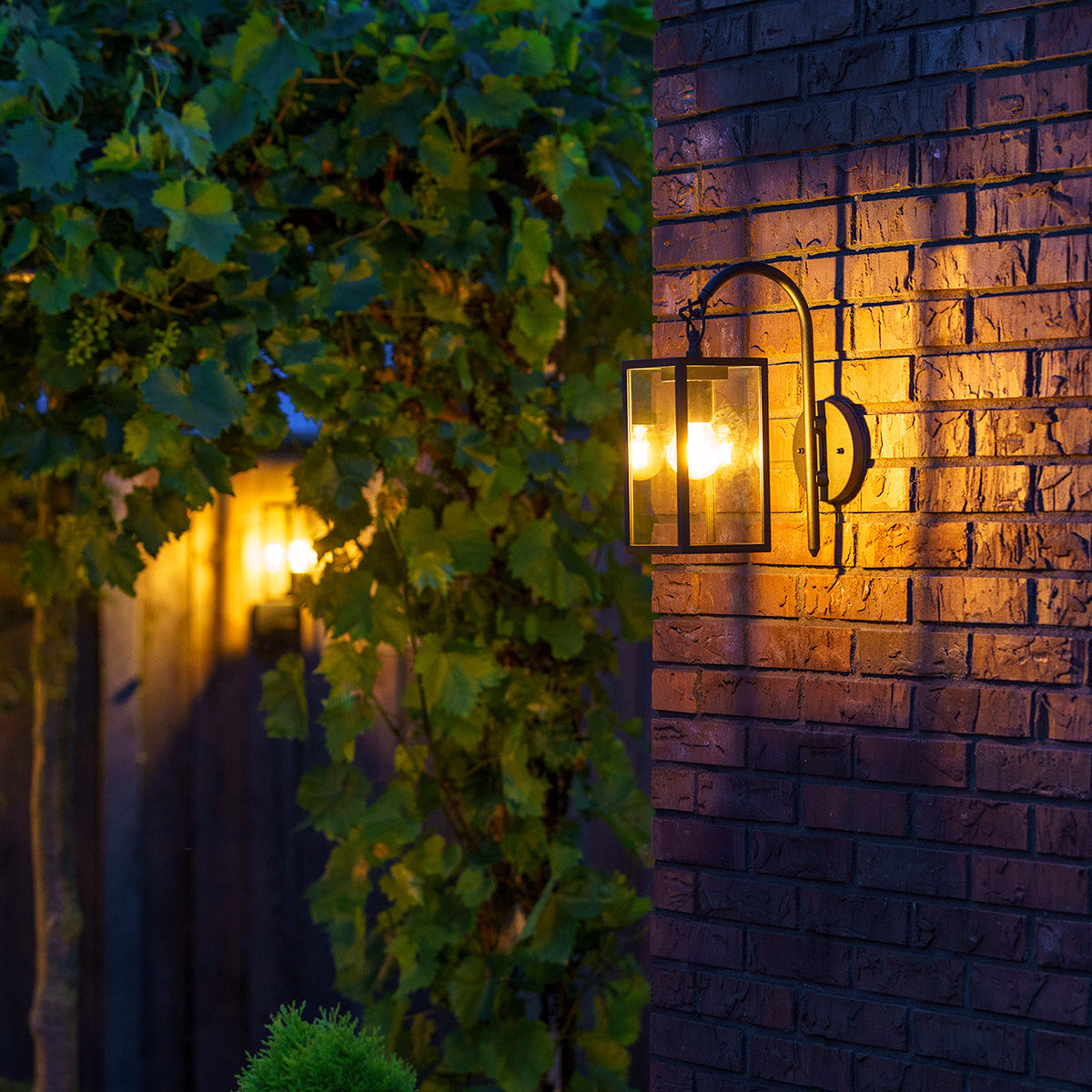 Garden Lights, 12V Filament Wandleuchte - Columba - 3,5W, extra warmweiß, IP44