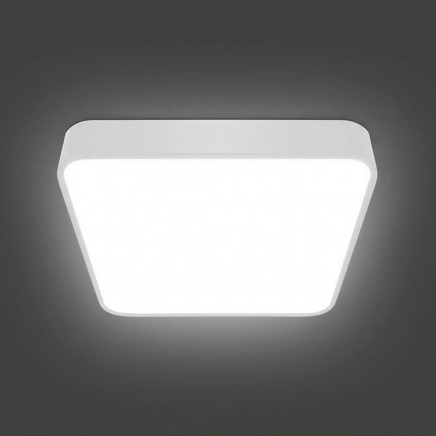 Decken Aufbauleuchte in weiß - 40cm - 24 W - Lichtfarbe: neutralweiß