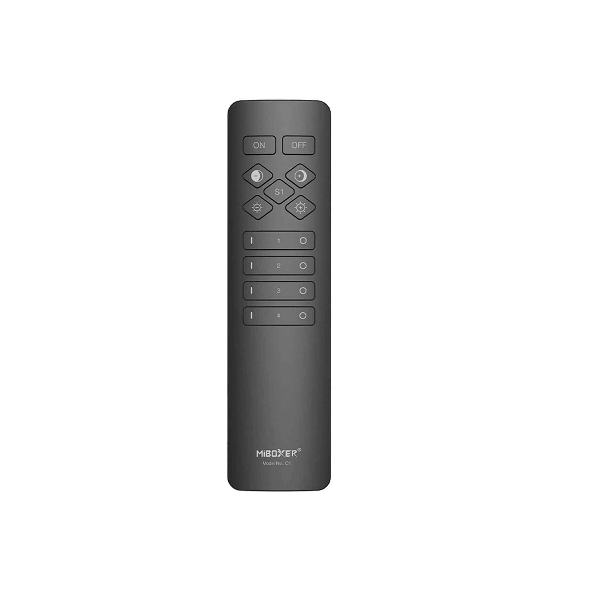 Plug & Play LED Funk Controller Set - 4 Zonen - 1 Kanal - Fernbedienung (2,4 GHz), Outdoor-Box - 1 Zone = 1 Fernbedienung und 1 Controller