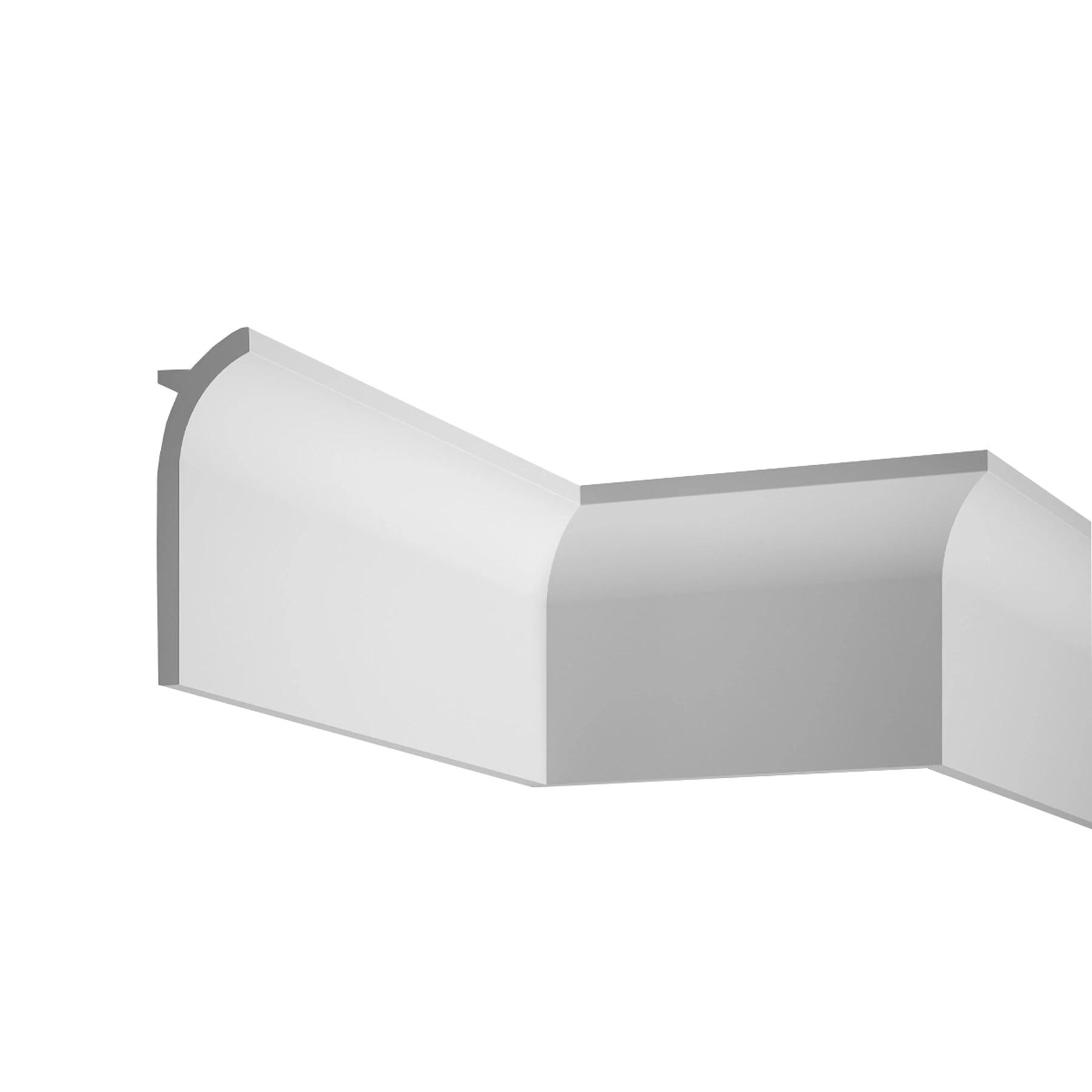 Mardom Decor, LED Stuckleiste, Deckenleiste, indirekt, 4 x 13,5 x 200cm