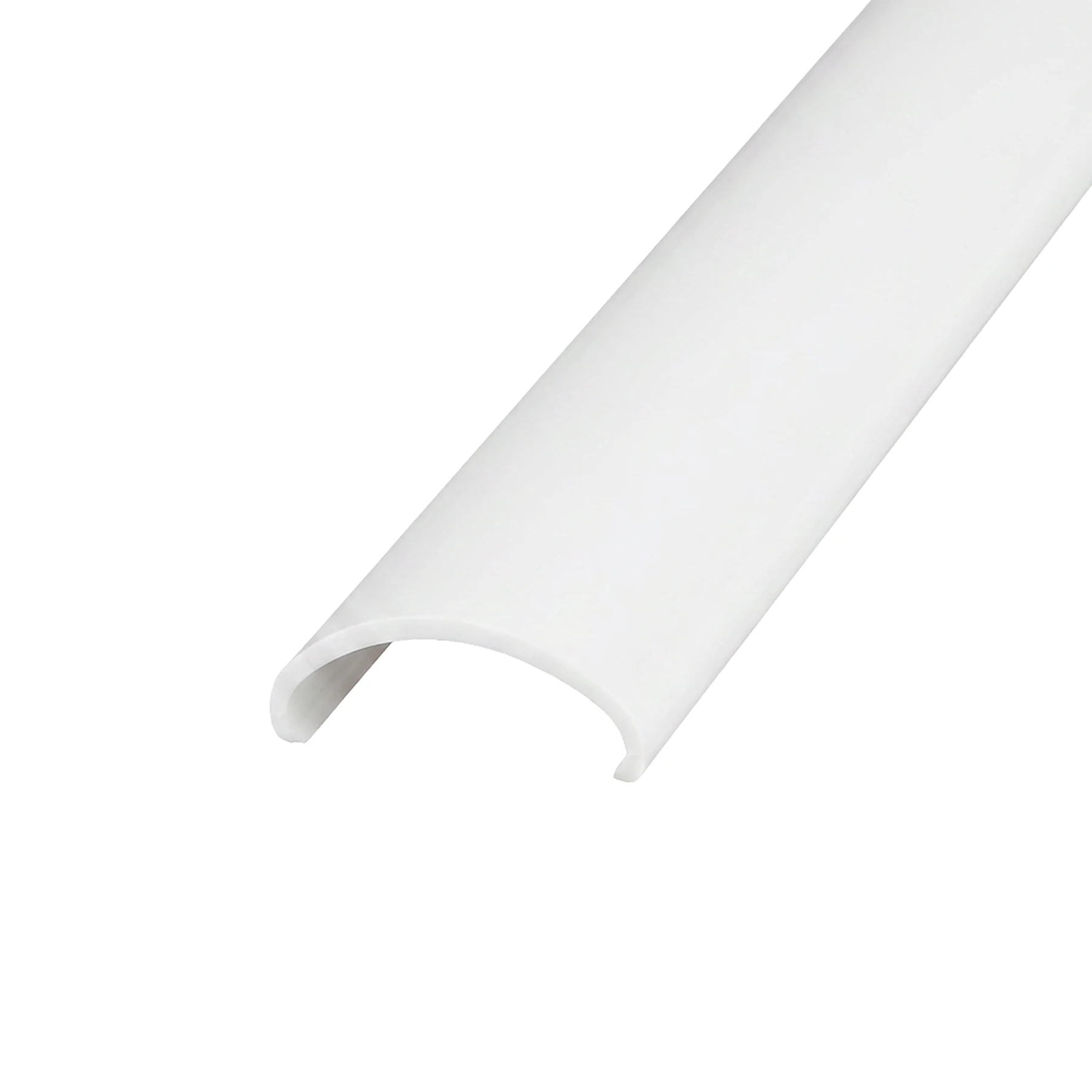 diffuse Abdeckung für LED Aufputzprofil - flex biegbar, CC-70