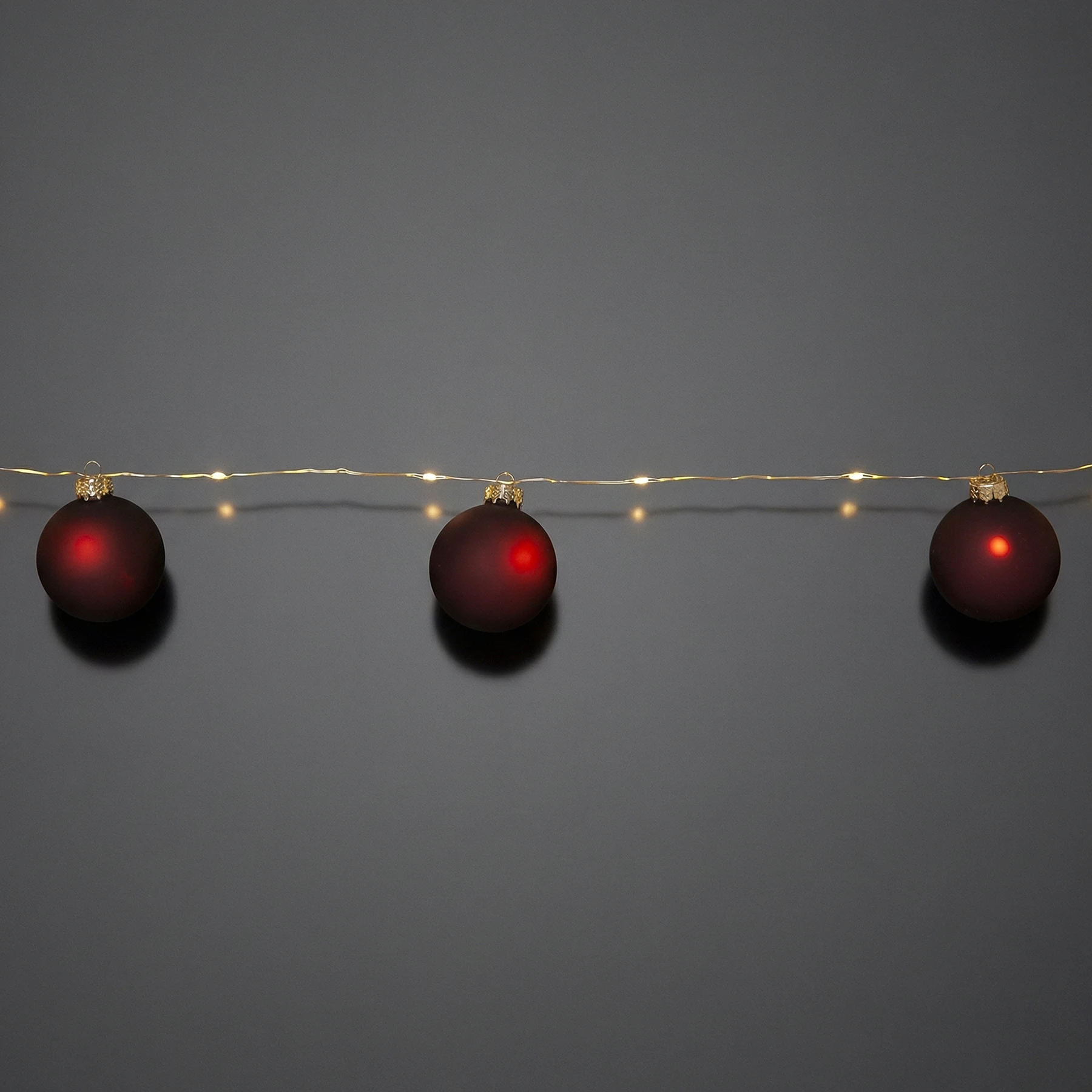 Bliss - Deko Lichterkette für innen - 1,6 m - 22 LEDs - Timer - Batteriebetrieb - Warmweiß