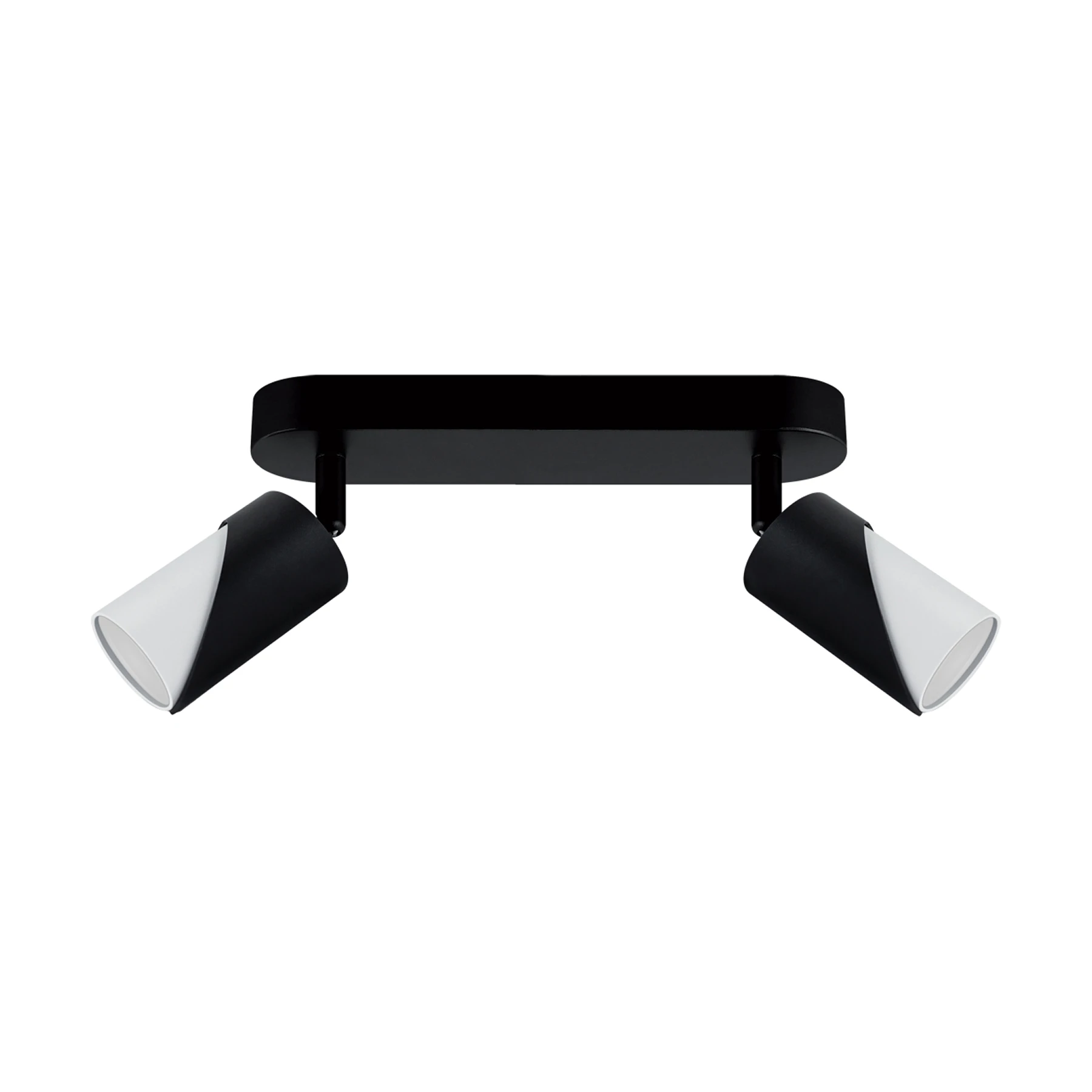 ZEBRA SPT 2 - Decken Spotleuchte in schwarz/weiß - Lichtfarbe: individuell wählbar