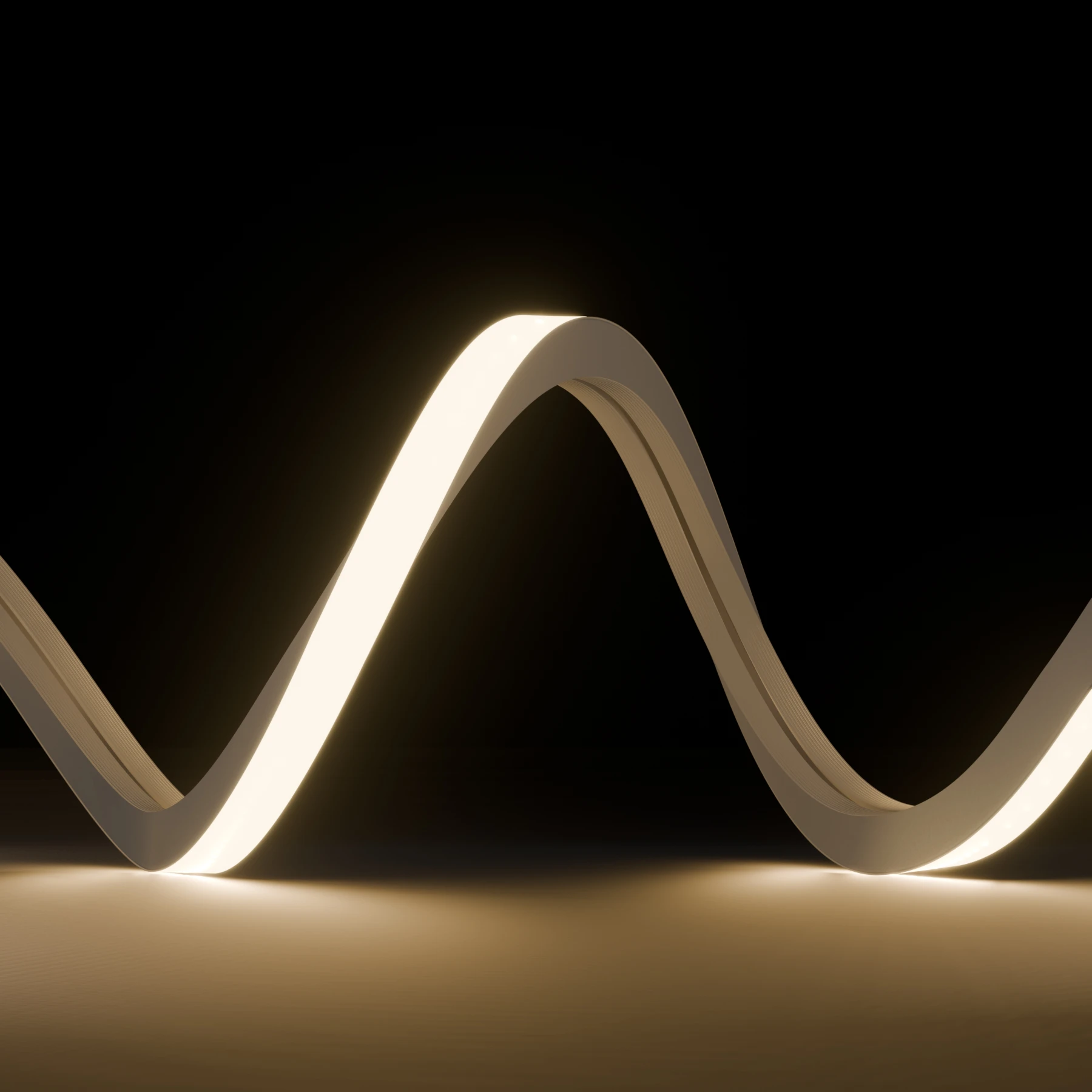 48V LED Lichtschlauch - 3-dimensional biegbar - neutralweiß - diffus - Neon-Effekt - IP67 - 16x15mm