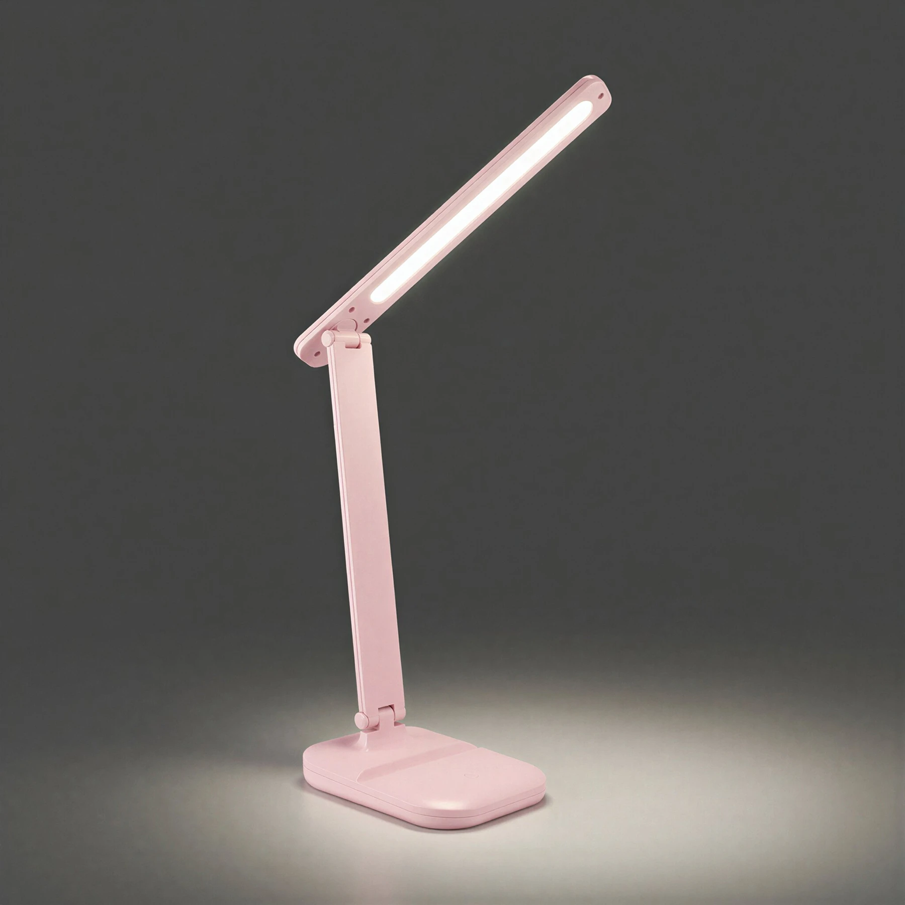 Schreibtischleuchte in rosa - Lichtfarbe: weiß einstellbar