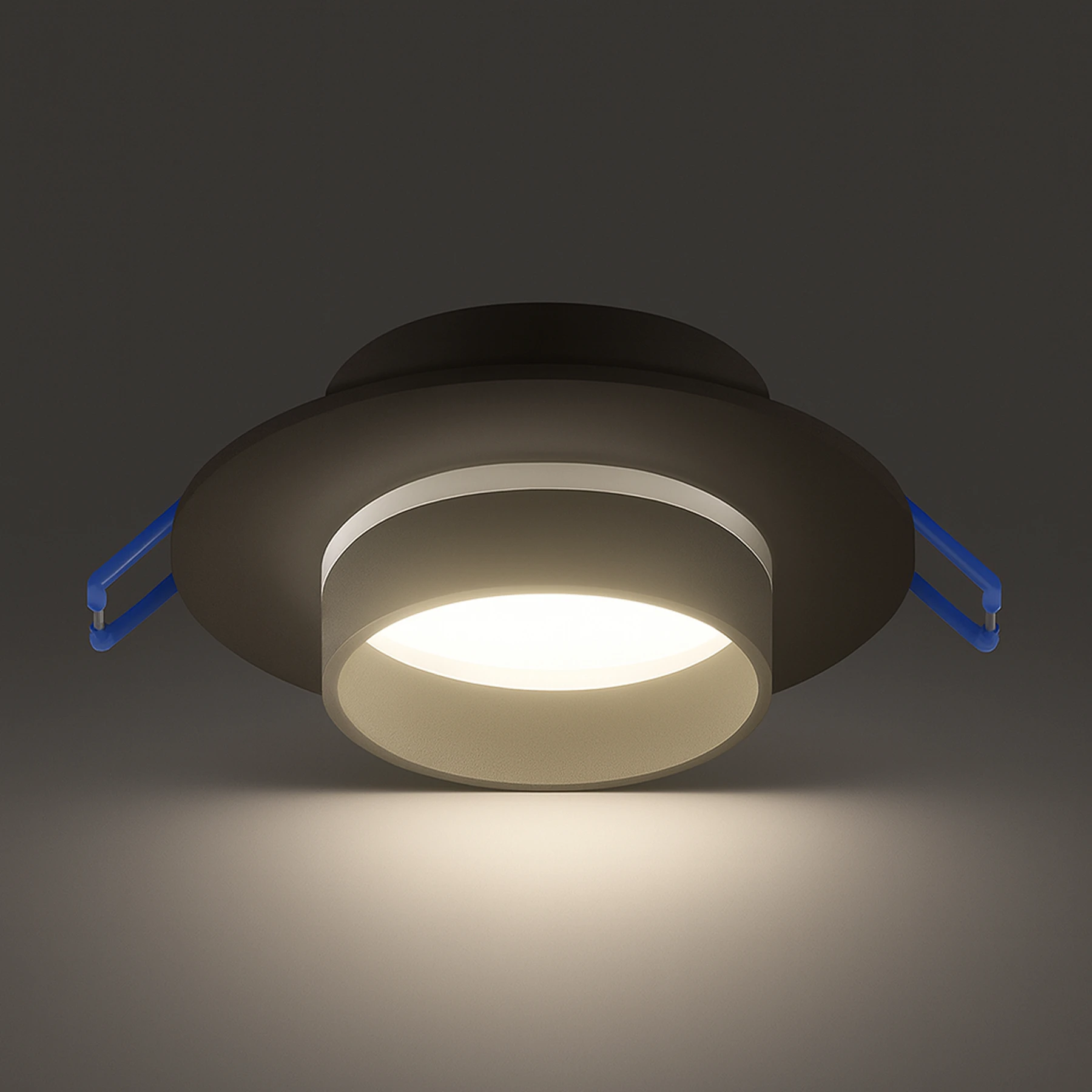 ZODIAC C - Einbau Deckenspot in schwarz - Lichtfarbe: individuell wählbar - ohne Leuchtmittel