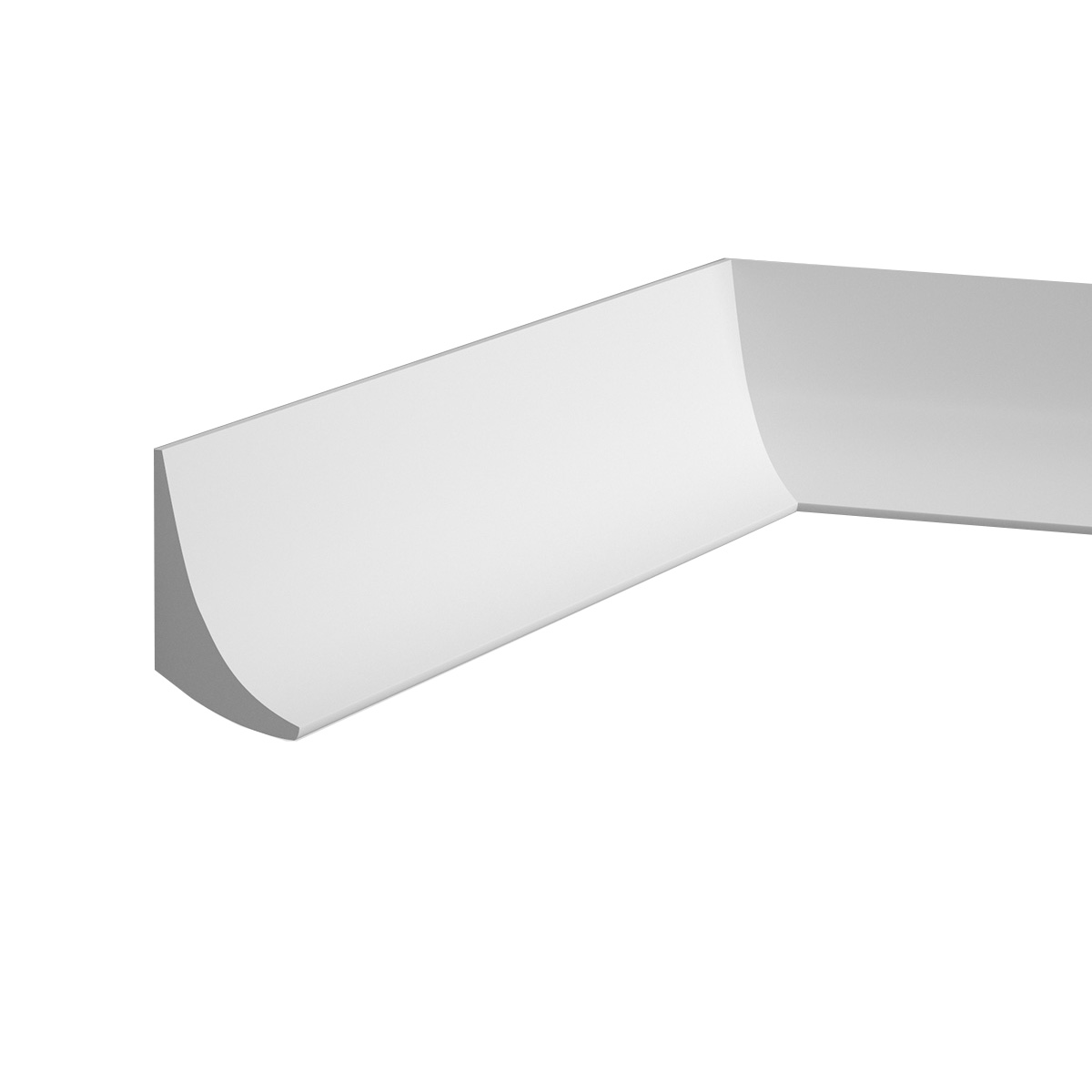 LED Stuckleiste, Wandleiste, 4,2 x 7 x 200cm