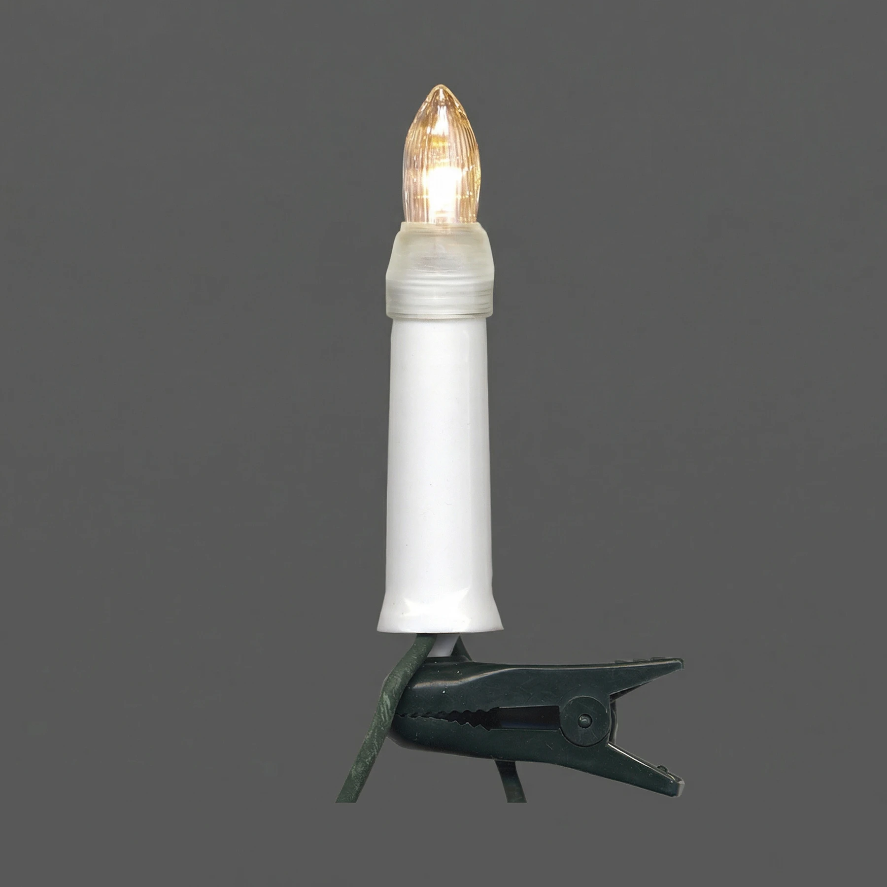 Erik - Baumlichterkette für außen - 12 m - 25 LEDs - Netzbetrieb - Weiß