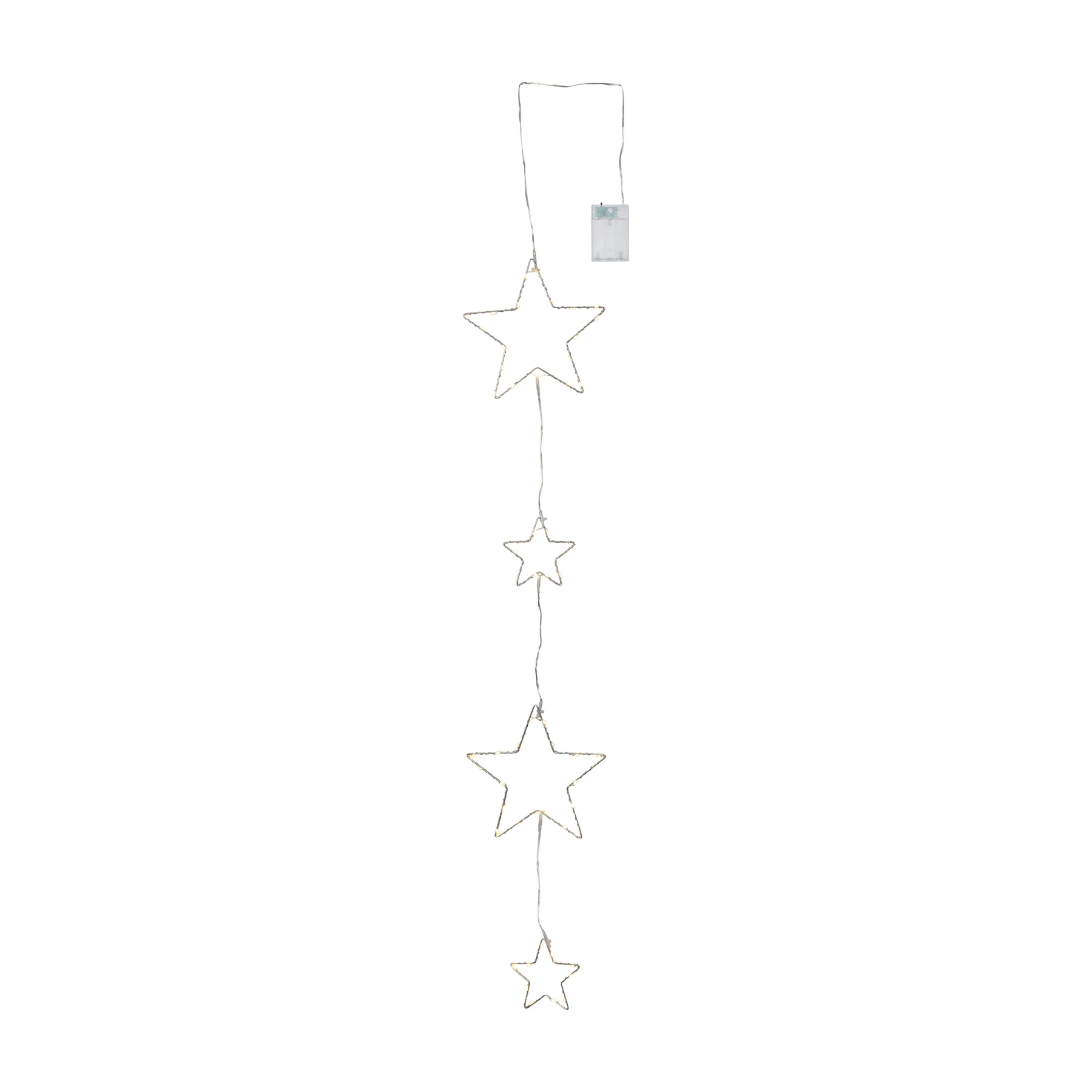 Dew Drop - Deko Lichterkette für innen - 0,2 m - 60 LEDs - Timer - Batteriebetrieb - Warmweiß