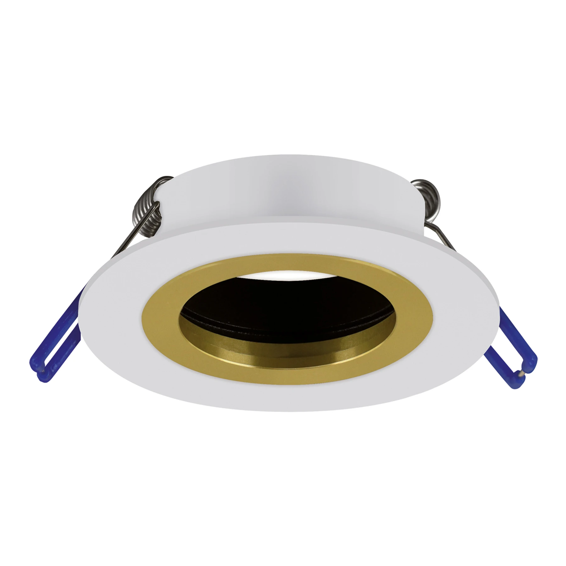 PLUTO C - Einbau Deckenspot in weiß/gold - ohne Leuchtmittel