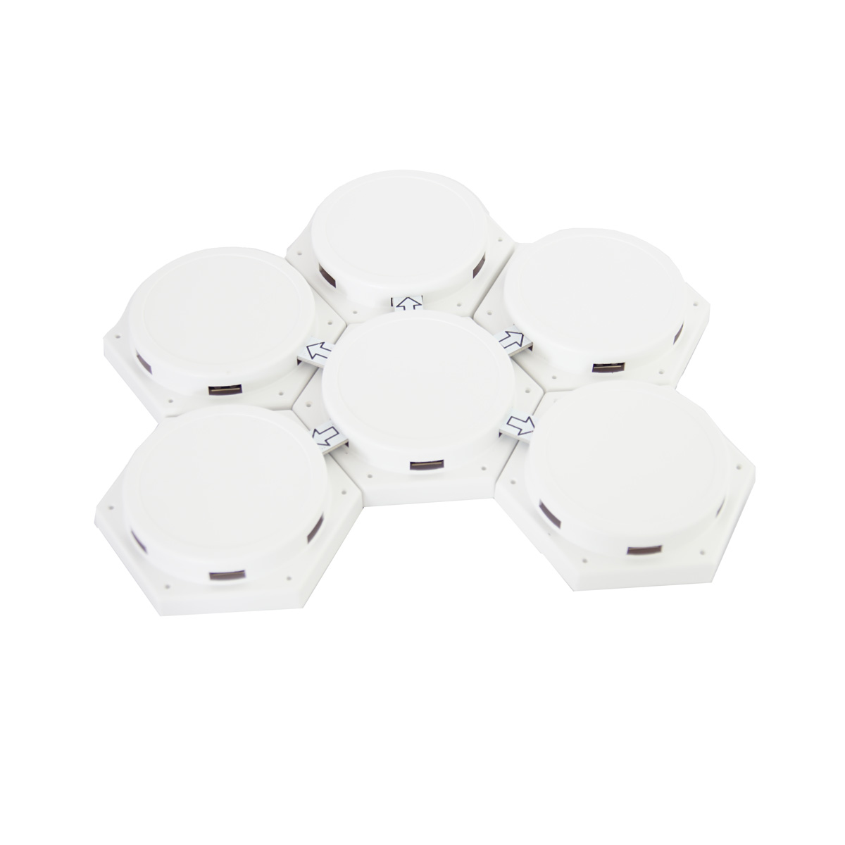 LED Wand Panel Set - 6er Set - Tuya App - Sprachsteuerung über Alexa und Google Home