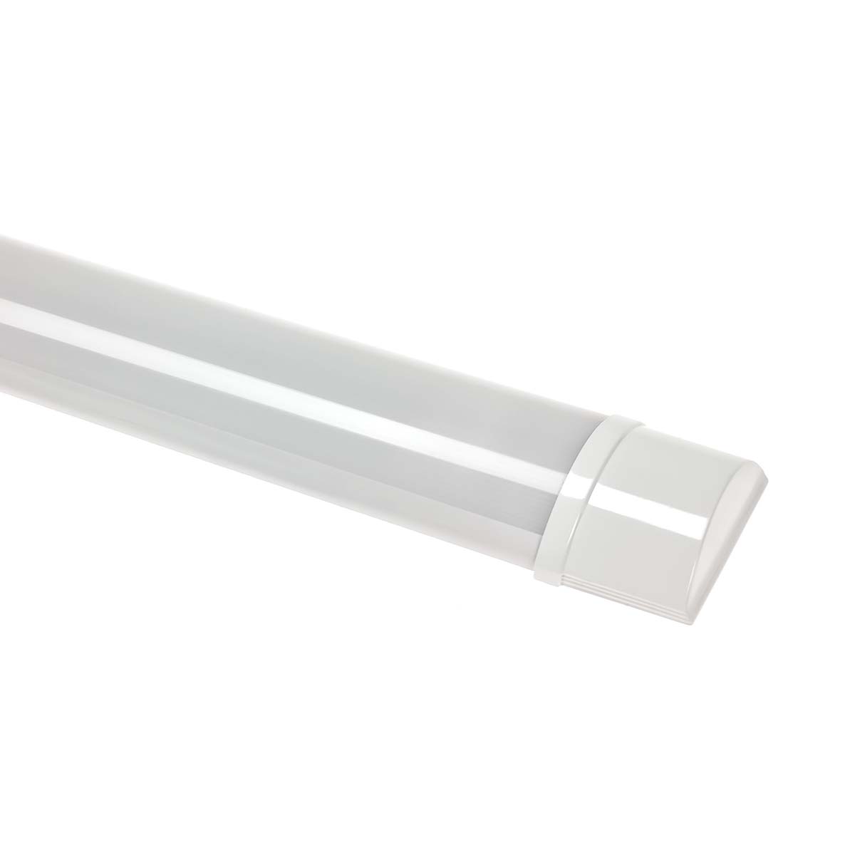 230V LED Deckenleuchte Viga - 58cm - Weiß - 6000K - 14W