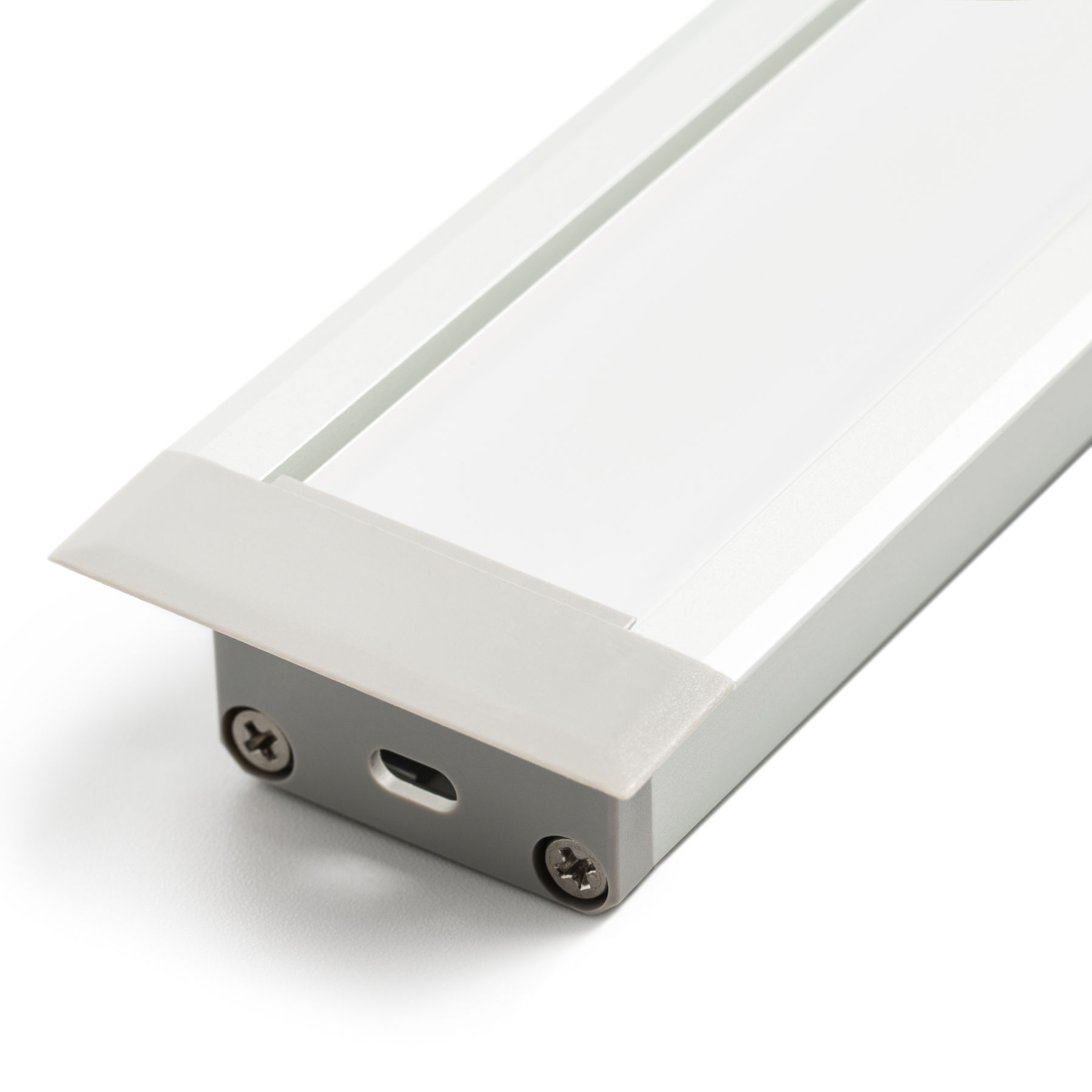 Endkappe für Aluminium LED Profil CC-56 1 Stück mit Kabeldurchführung