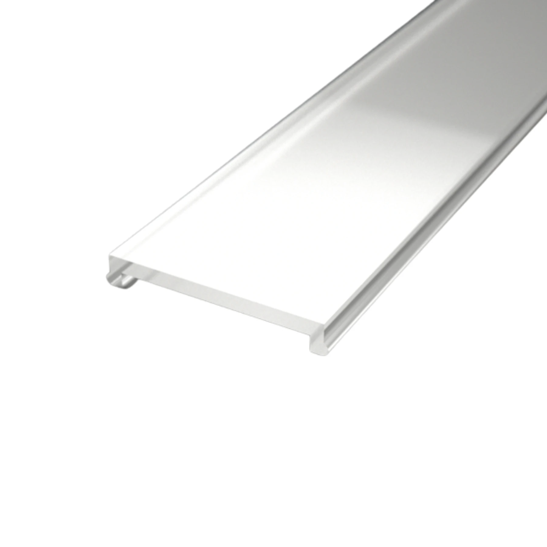 diffuse Abdeckung für LED Aufputzprofil - Classic Maxi, CC-36, CC-36-BLK, CC-36-WHT - 100cm Länge