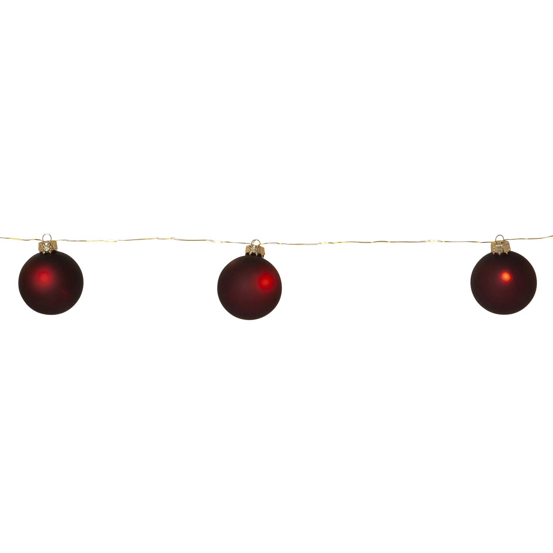 Bliss - Deko Lichterkette für innen - 1,6 m - 22 LEDs - Timer - Batteriebetrieb - Warmweiß