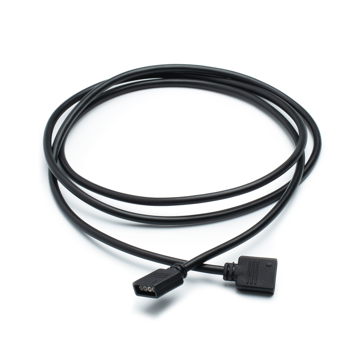 4-poliges Verbindungskabel, schwarz, 100cm