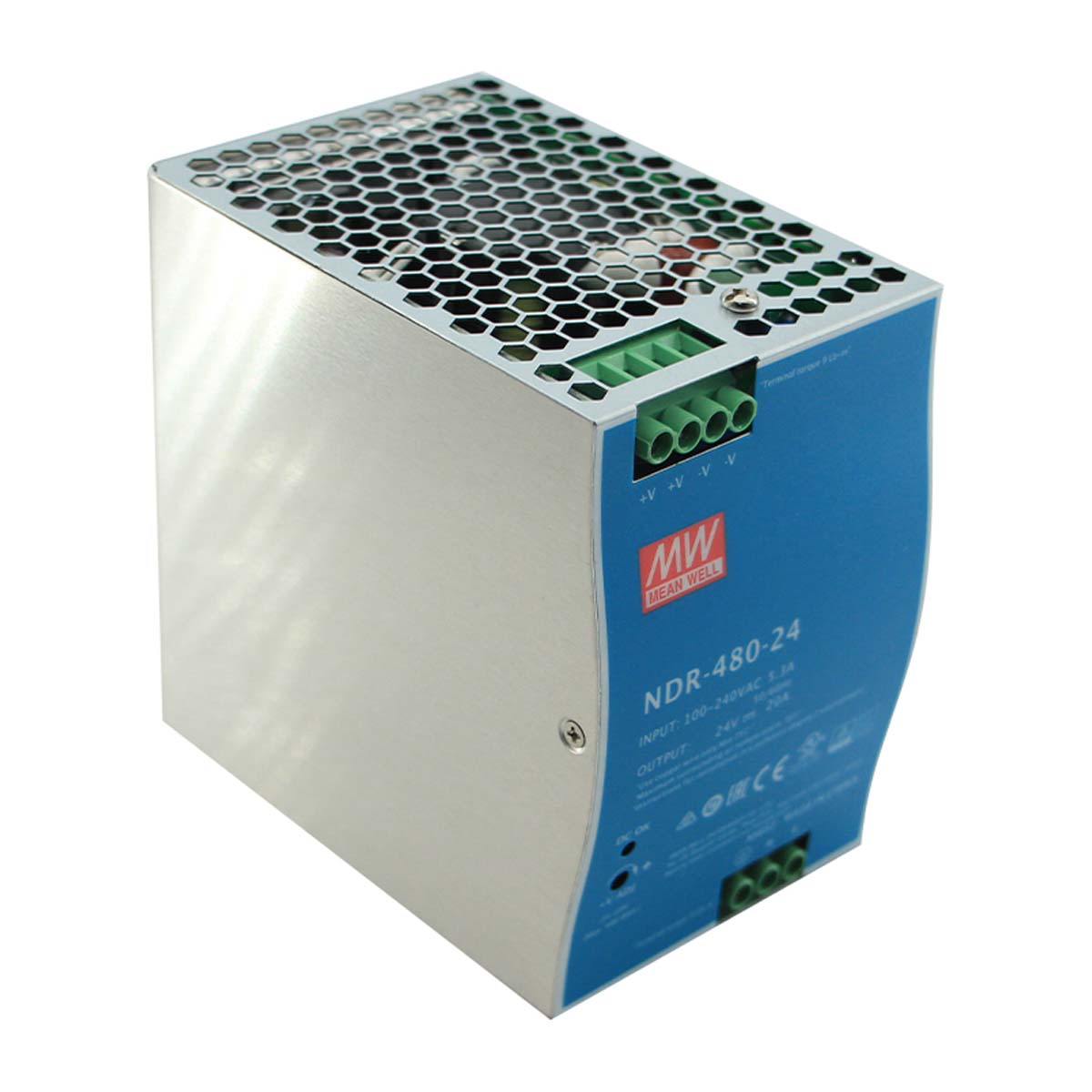 Mean Well, Hutschienen Netzteil 24V DC, 480 Watt