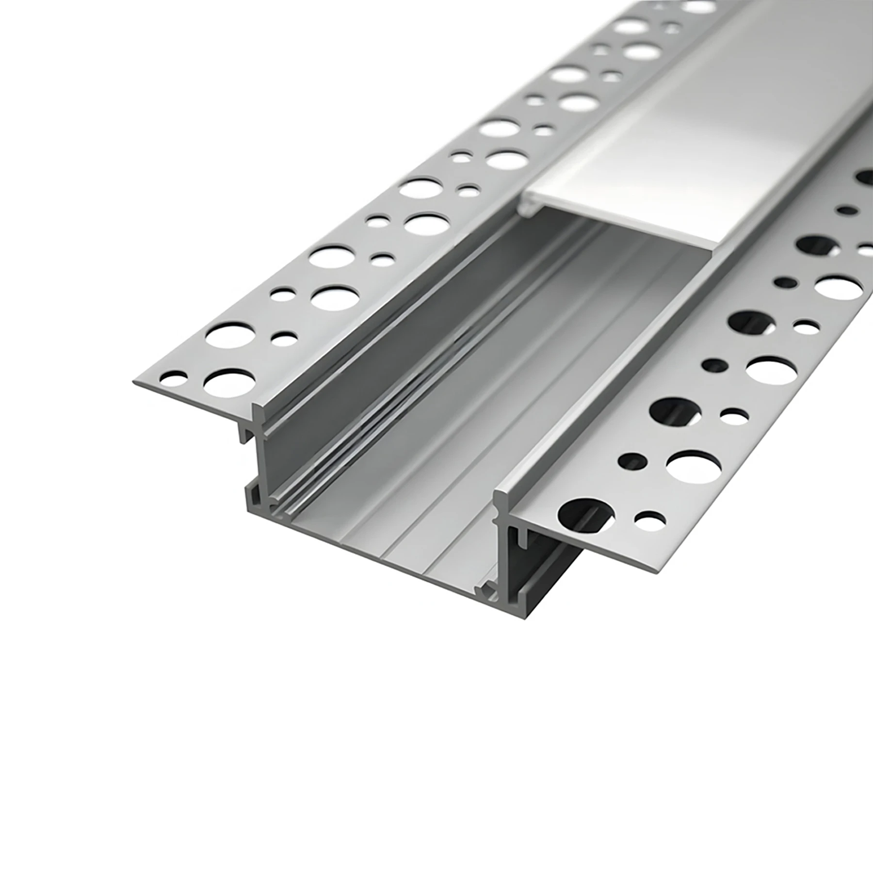 diffuse Abdeckung für LED Trockenbau Unterputzprofil - Plus, CC-73 - 100cm Länge