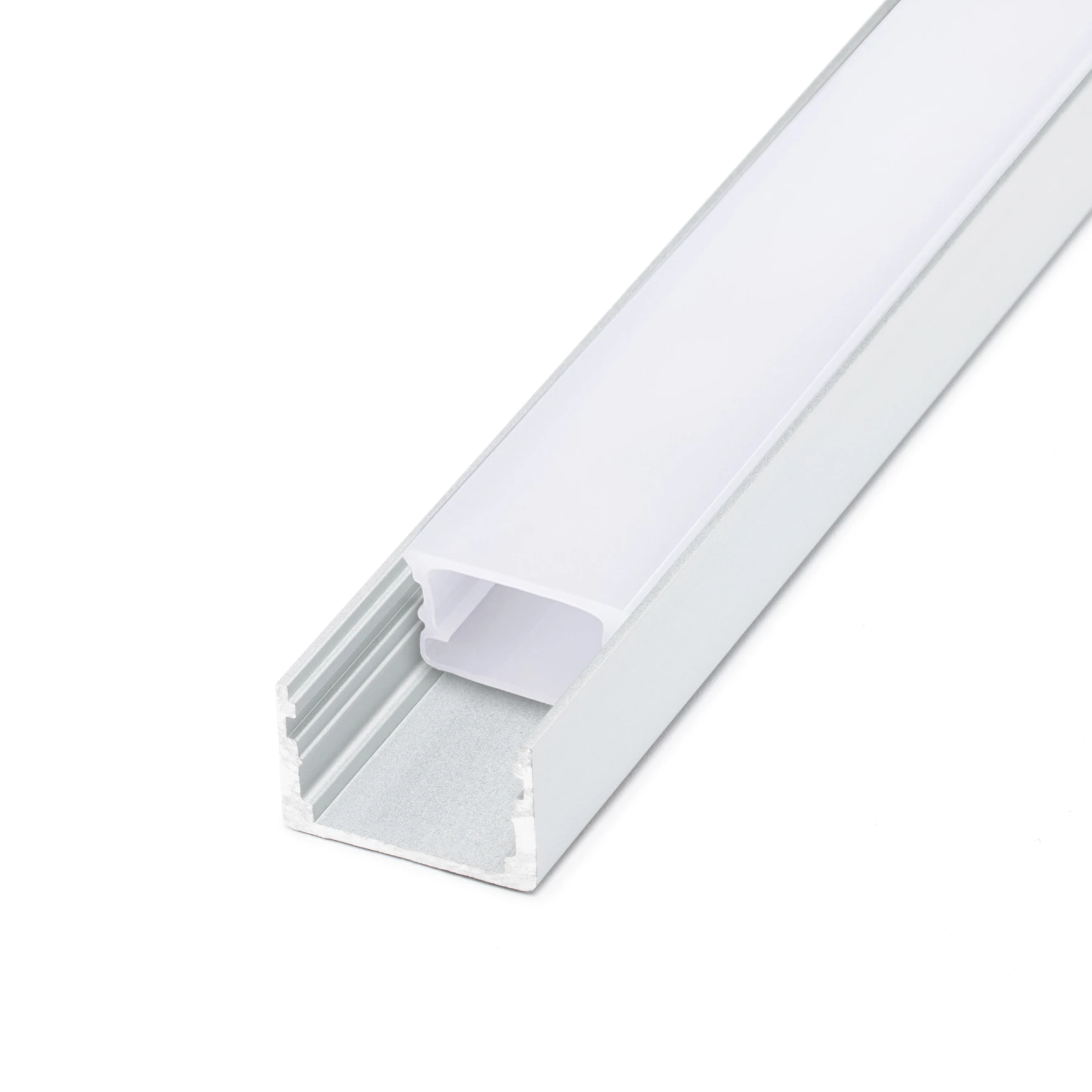 diffuse Abdeckung für LED Aufputzprofil - wasserfest, CC-77 - 100cm Länge